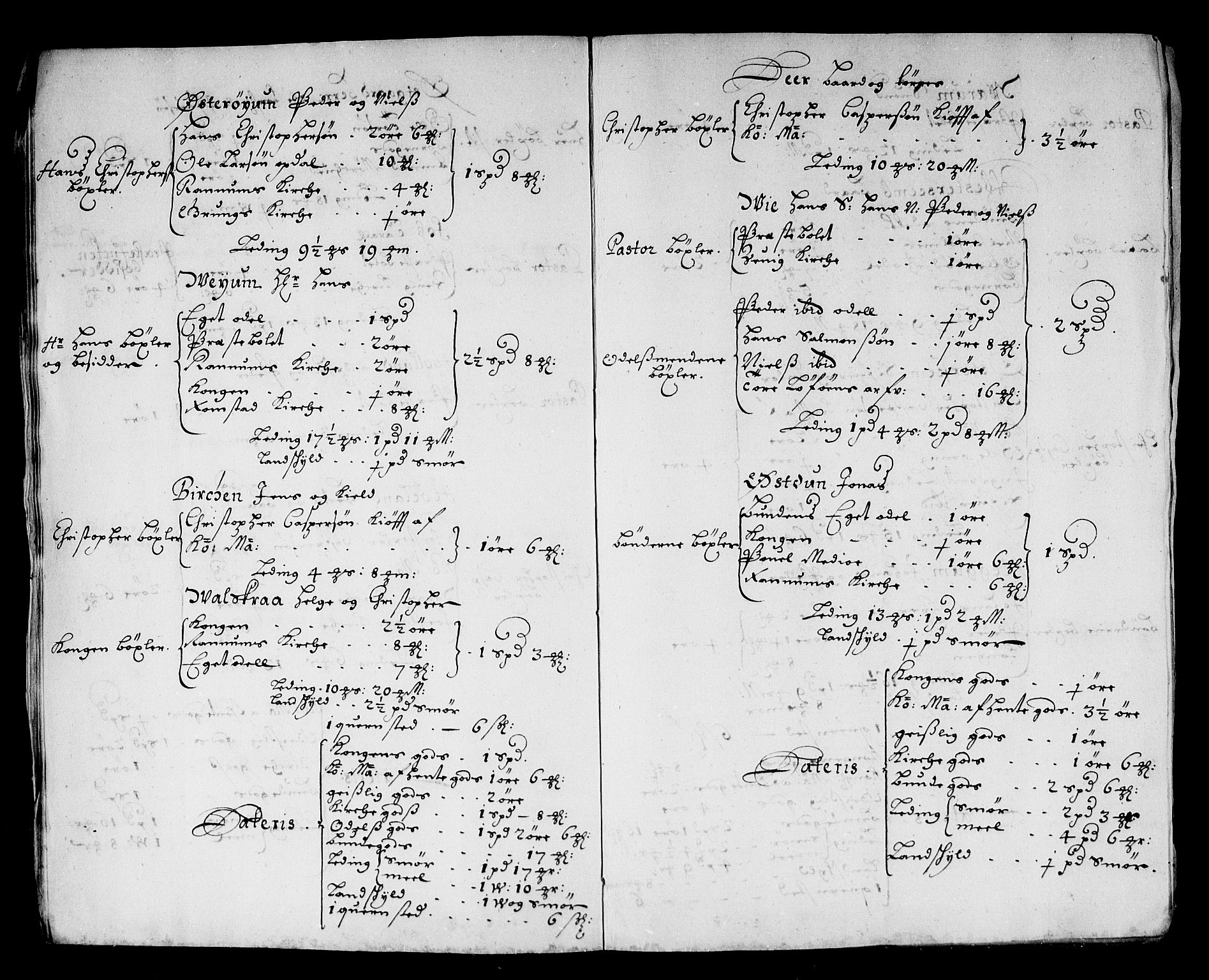 Rentekammeret inntil 1814, Reviderte regnskaper, Stiftamtstueregnskaper, Trondheim stiftamt og Nordland amt, AV/RA-EA-6044/R/Rg/L0068a: Trondheim stiftamt og Nordland amt, 1682