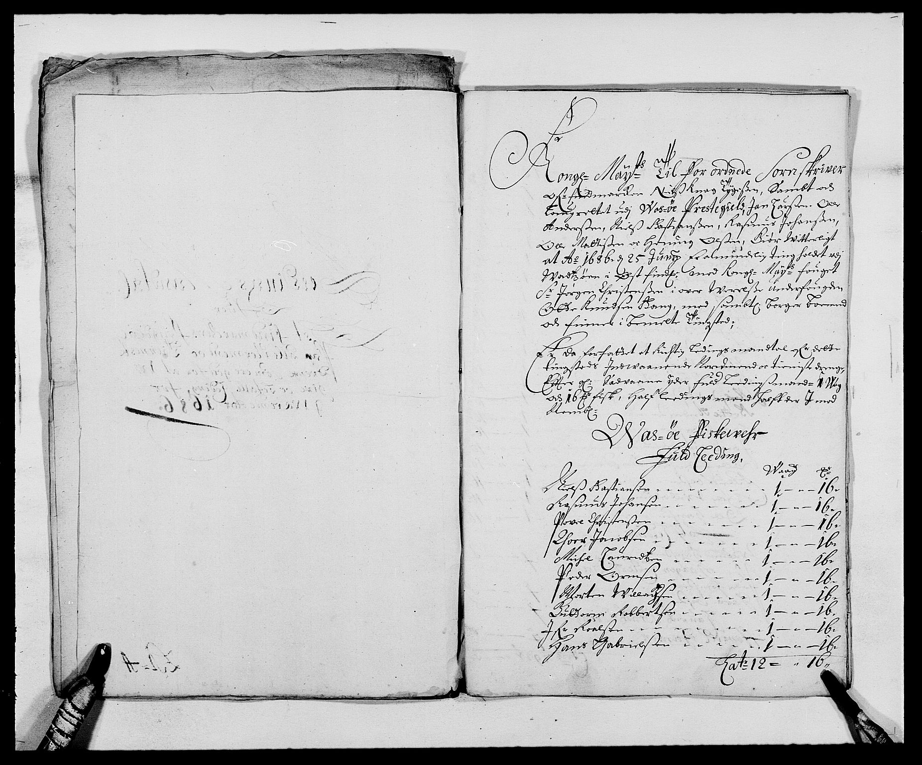 Rentekammeret inntil 1814, Reviderte regnskaper, Fogderegnskap, AV/RA-EA-4092/R69/L4850: Fogderegnskap Finnmark/Vardøhus, 1680-1690, p. 32