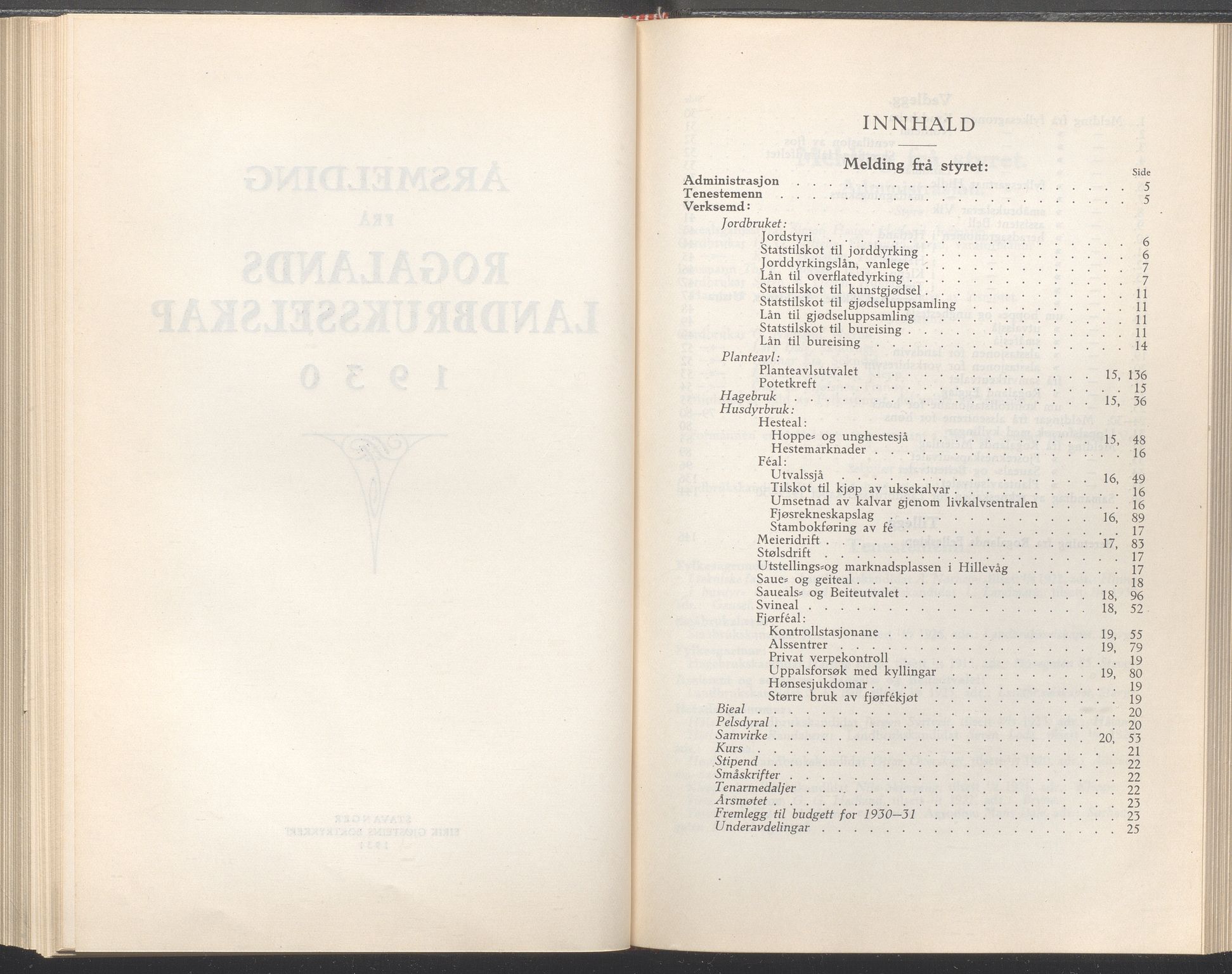 Rogaland fylkeskommune - Fylkesrådmannen , IKAR/A-900/A/Aa/Aaa/L0050: Møtebok , 1931, p. 2-3