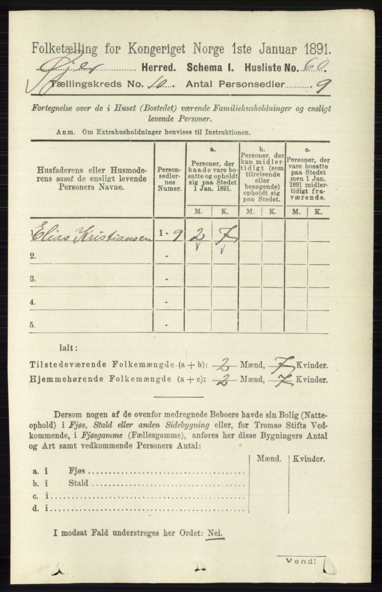 RA, 1891 census for 0521 Øyer, 1891, p. 3555