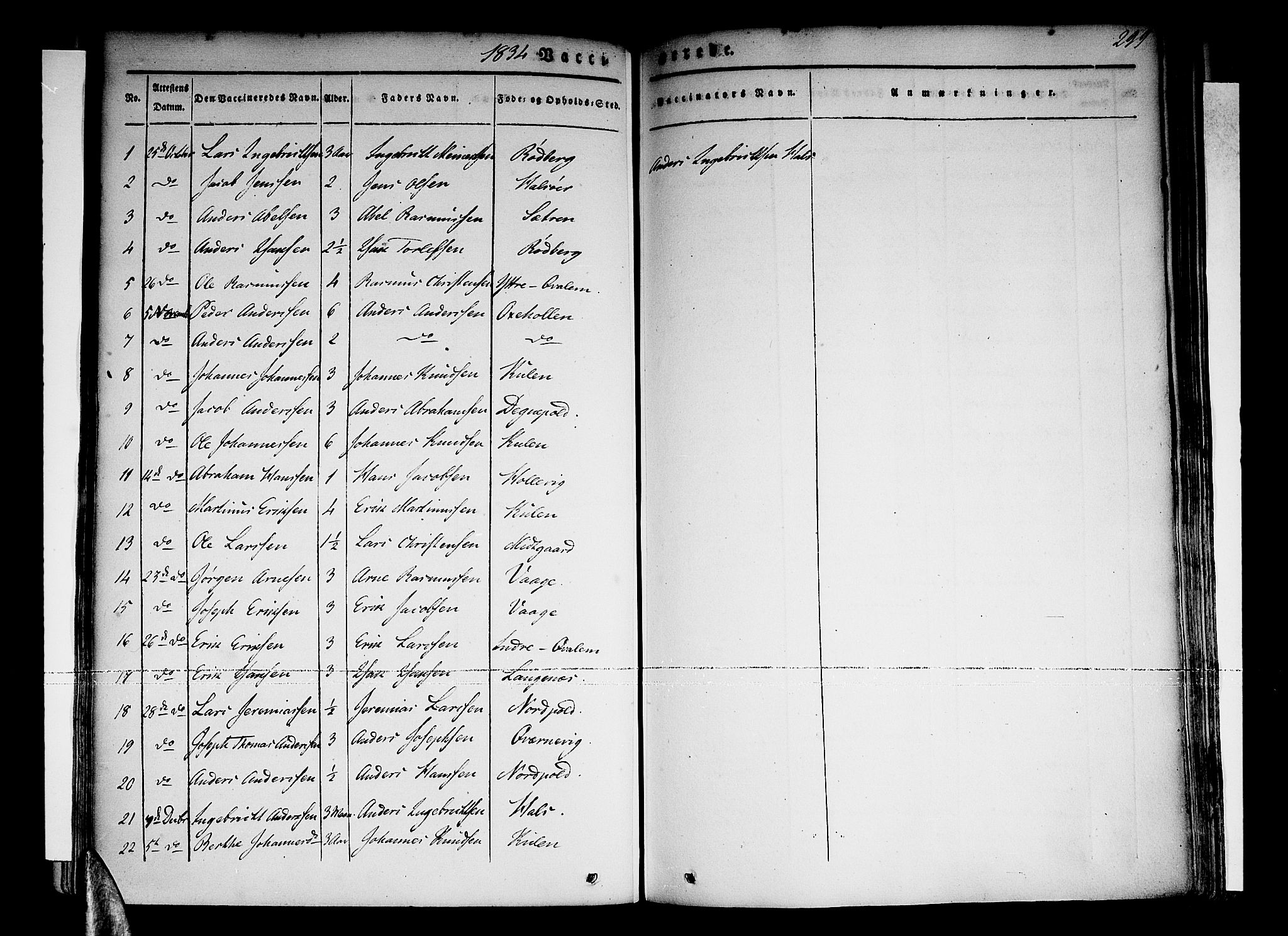 Selje sokneprestembete, AV/SAB-A-99938/H/Ha/Haa/Haaa: Parish register (official) no. A 9, 1829-1844, p. 299