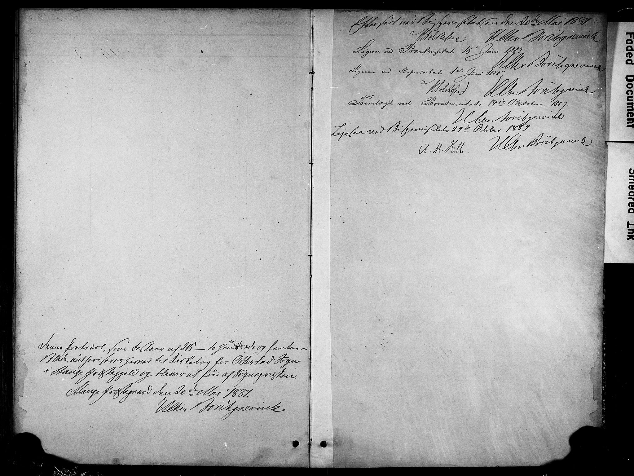 Stange prestekontor, SAH/PREST-002/K/L0019: Parish register (official) no. 19, 1880-1891