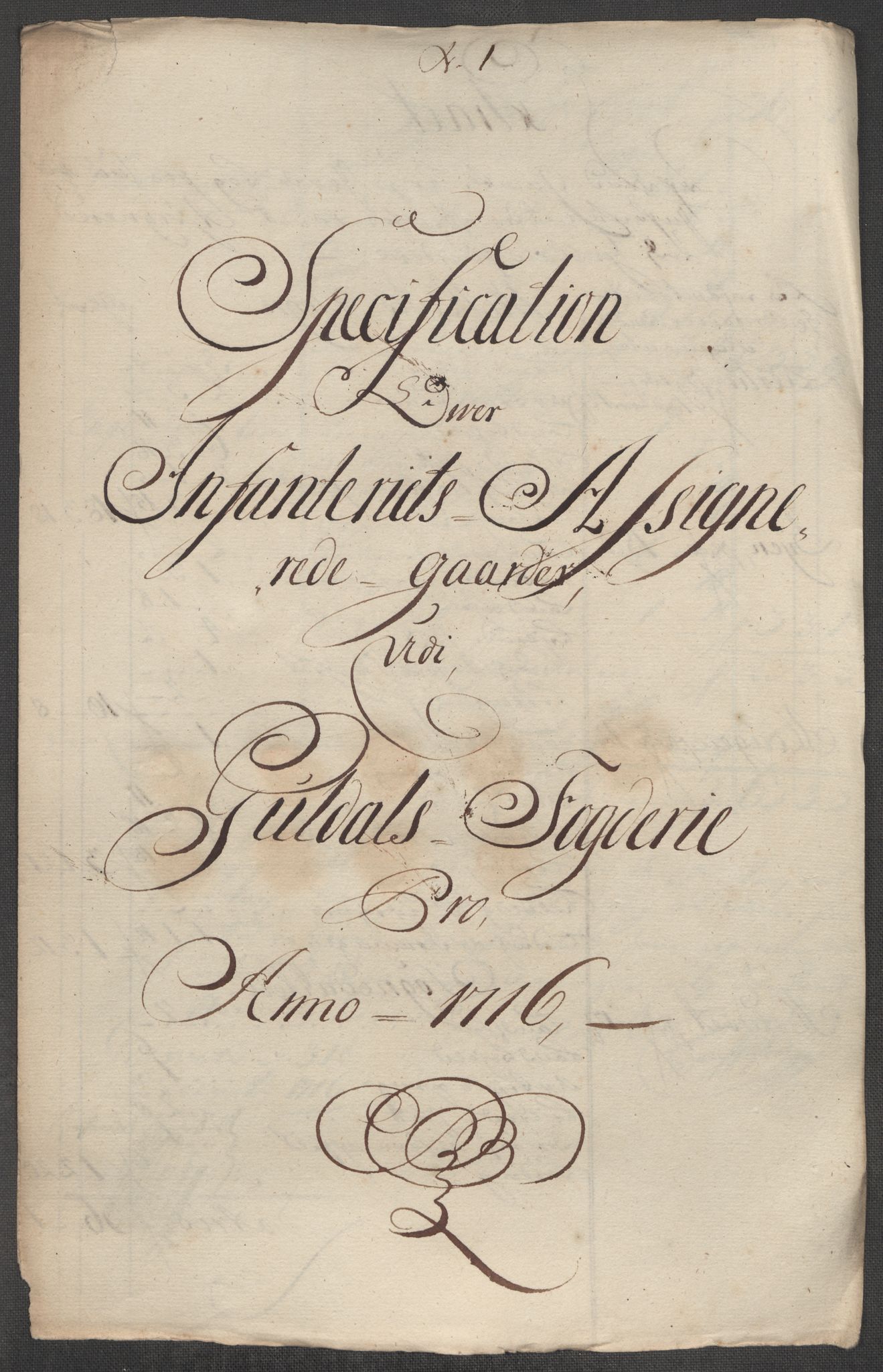 Rentekammeret inntil 1814, Reviderte regnskaper, Fogderegnskap, AV/RA-EA-4092/R60/L3968: Fogderegnskap Orkdal og Gauldal, 1716, p. 182