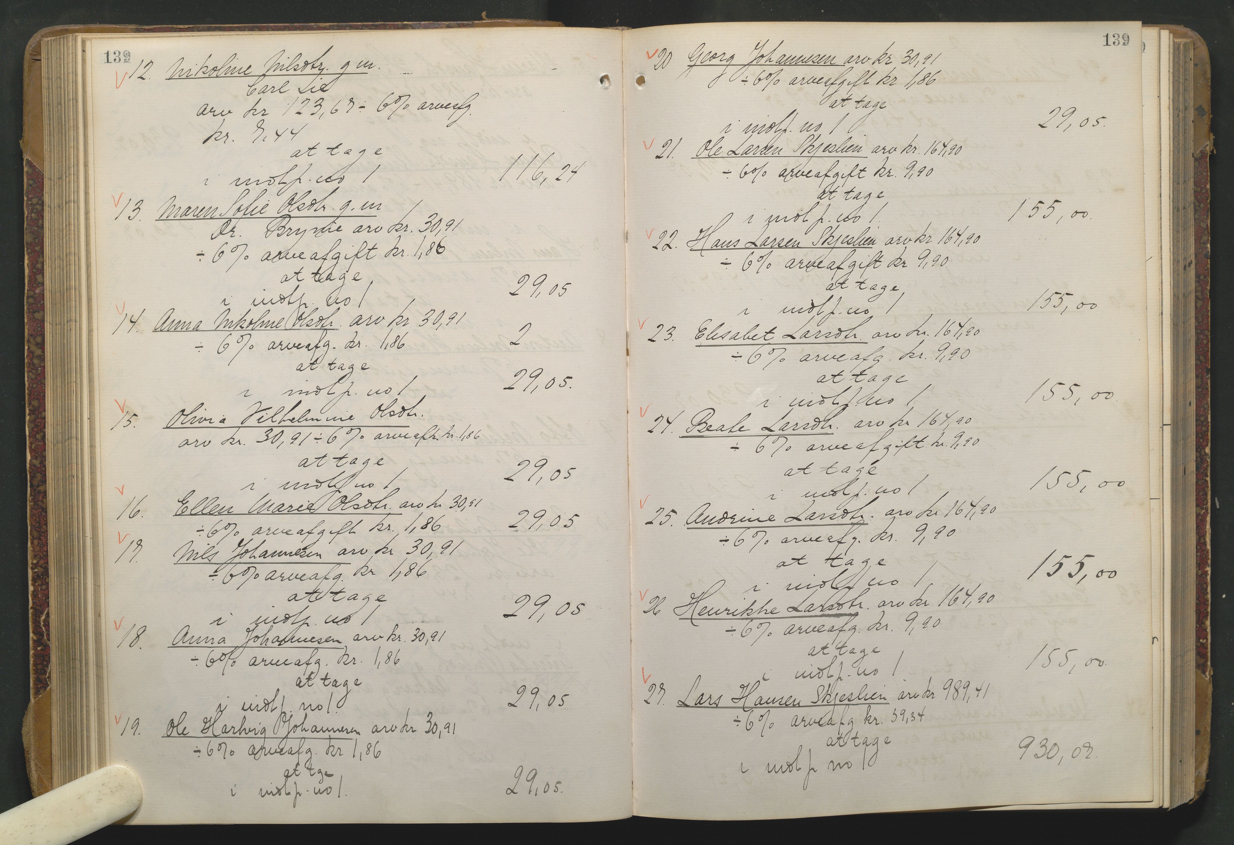 Hadeland og Land tingrett, AV/SAH-TING-010/J/Jd/L0004: Skifteutlodningsprotokoll, 1900-1913, p. 139