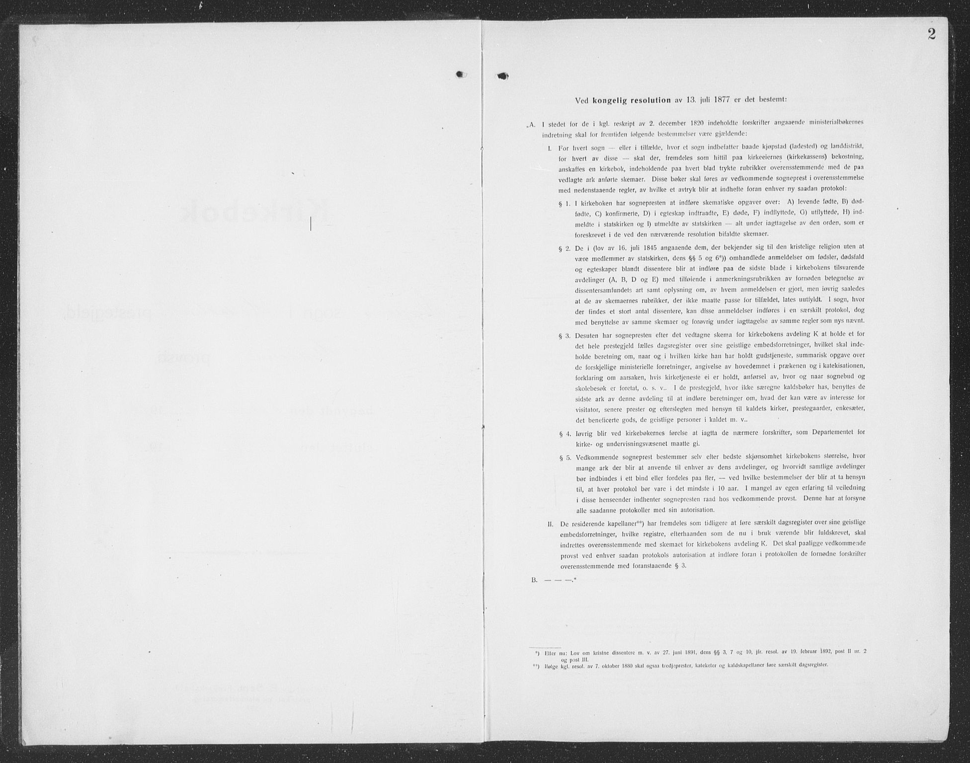 Ministerialprotokoller, klokkerbøker og fødselsregistre - Sør-Trøndelag, SAT/A-1456/688/L1030: Parish register (copy) no. 688C05, 1916-1939, p. 2
