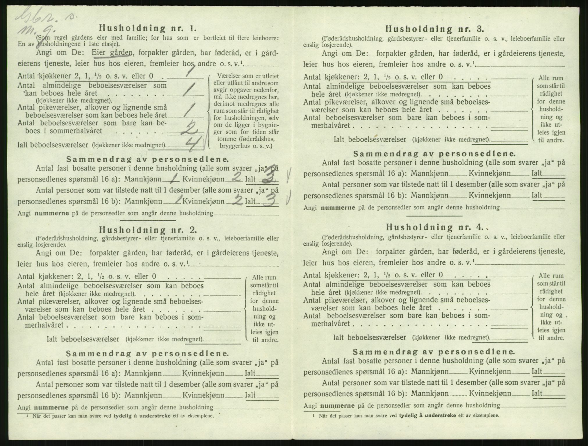 SAT, 1920 census for Eresfjord og Vistdal, 1920, p. 224