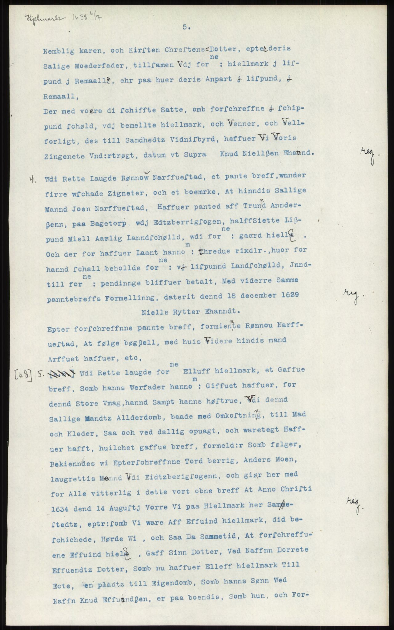 Samlinger til kildeutgivelse, Diplomavskriftsamlingen, AV/RA-EA-4053/H/Ha, p. 342