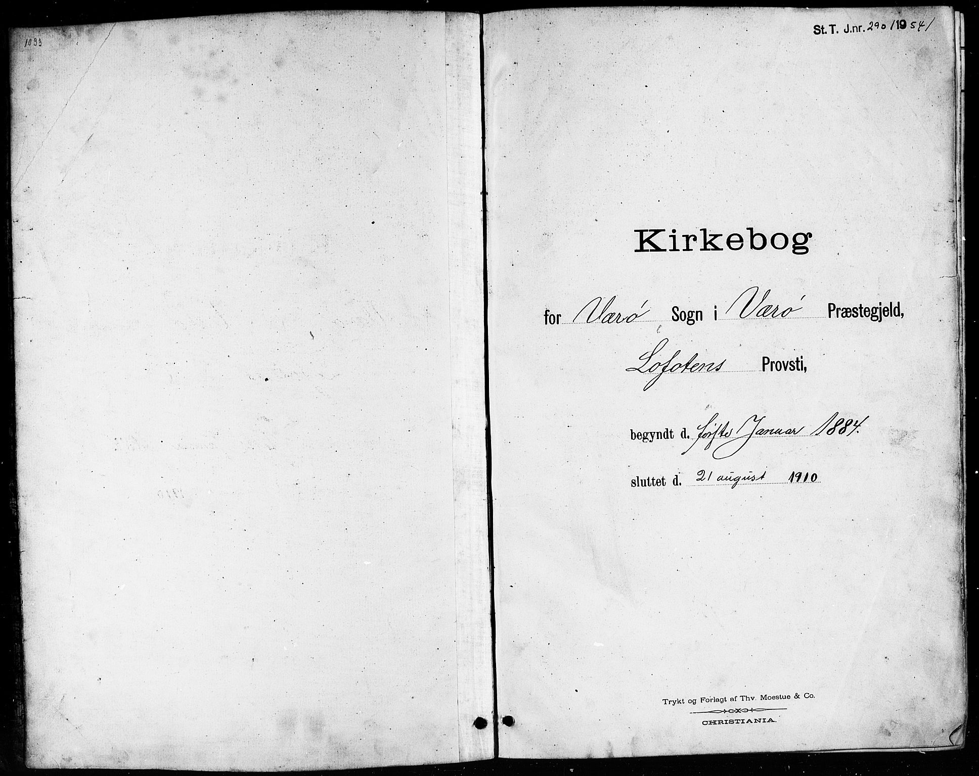 Ministerialprotokoller, klokkerbøker og fødselsregistre - Nordland, AV/SAT-A-1459/807/L0123: Parish register (copy) no. 807C01, 1884-1910, p. 0-1