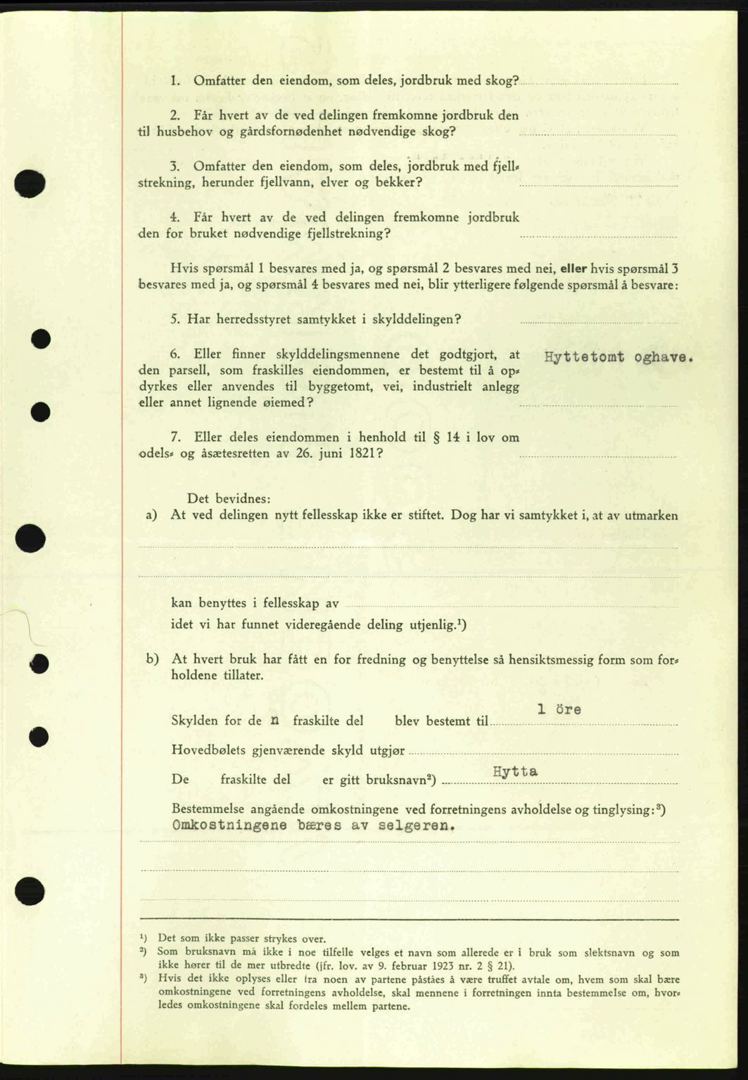 Tønsberg sorenskriveri, AV/SAKO-A-130/G/Ga/Gaa/L0010: Mortgage book no. A10, 1941-1941, Diary no: : 1507/1941