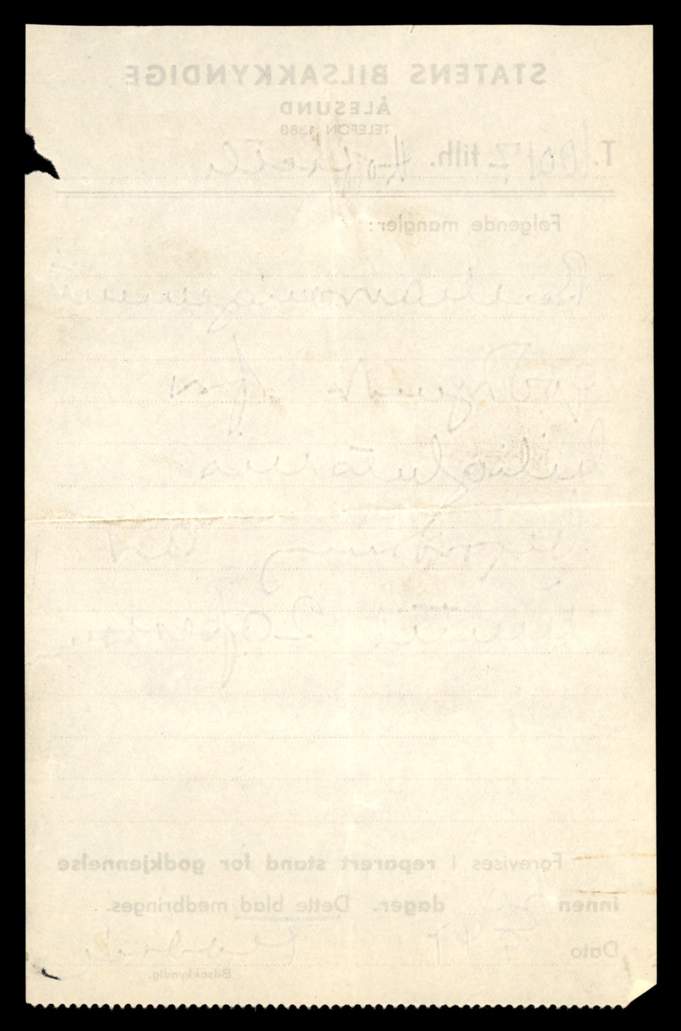 Møre og Romsdal vegkontor - Ålesund trafikkstasjon, AV/SAT-A-4099/F/Fe/L0033: Registreringskort for kjøretøy T 12151 - T 12474, 1927-1998, p. 1342