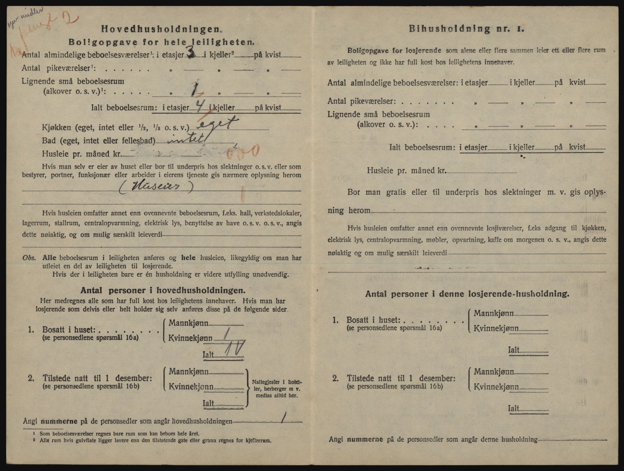 SATØ, 1920 census for Tromsø, 1920, p. 3340