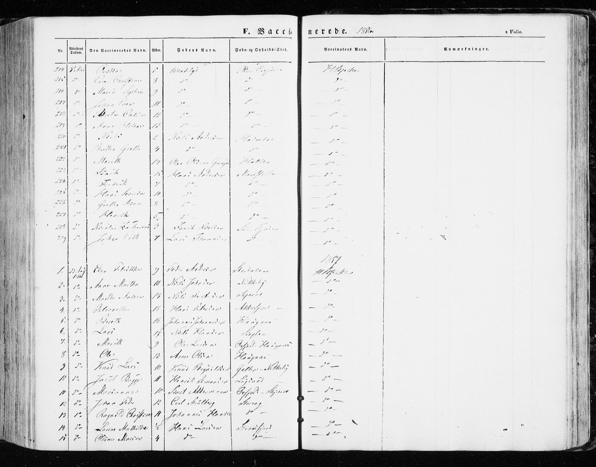 Skjervøy sokneprestkontor, SATØ/S-1300/H/Ha/Haa/L0006kirke: Parish register (official) no. 6, 1848-1859