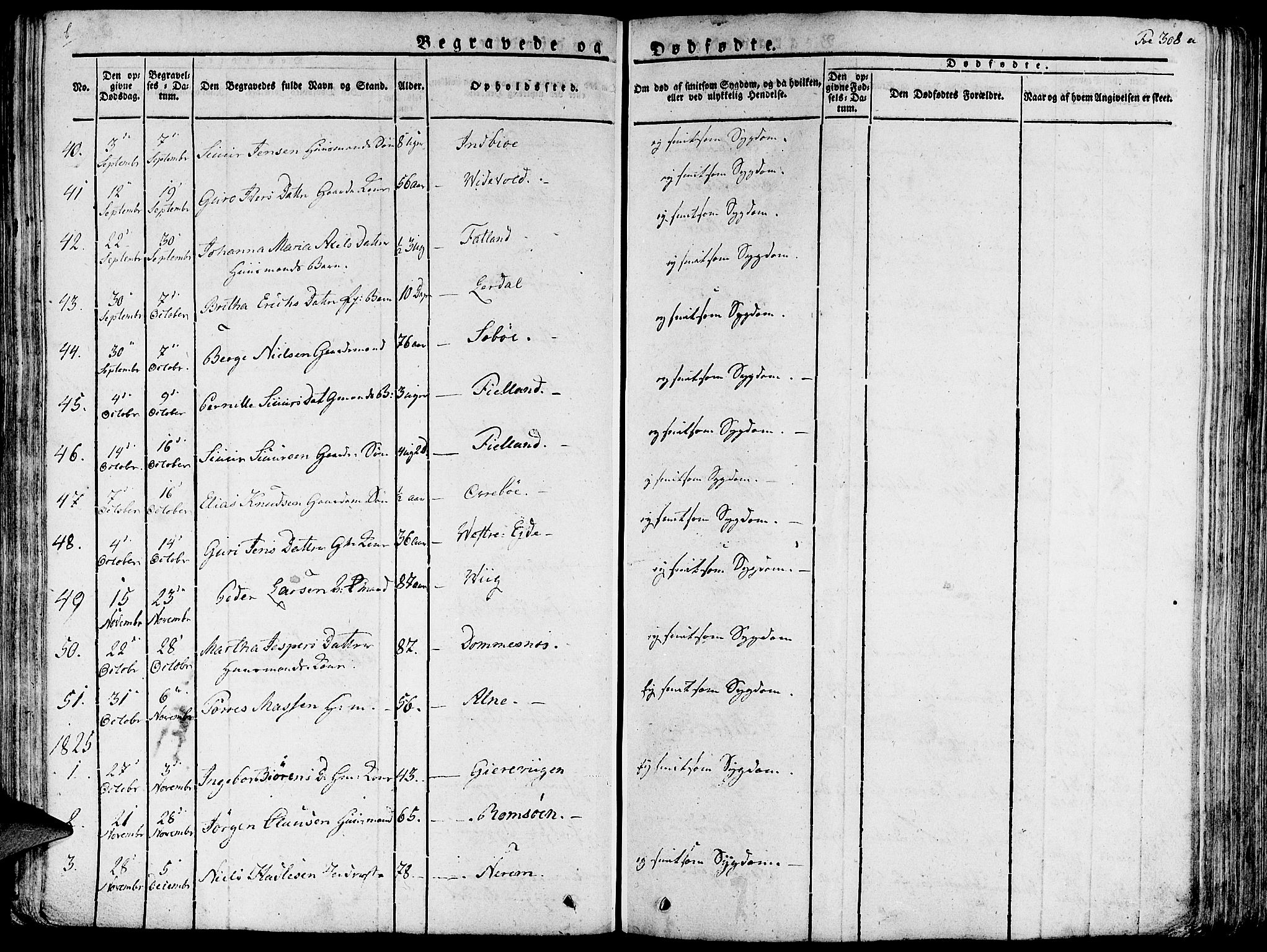 Fjelberg sokneprestembete, SAB/A-75201/H/Haa: Parish register (official) no. A 5, 1822-1834, p. 308