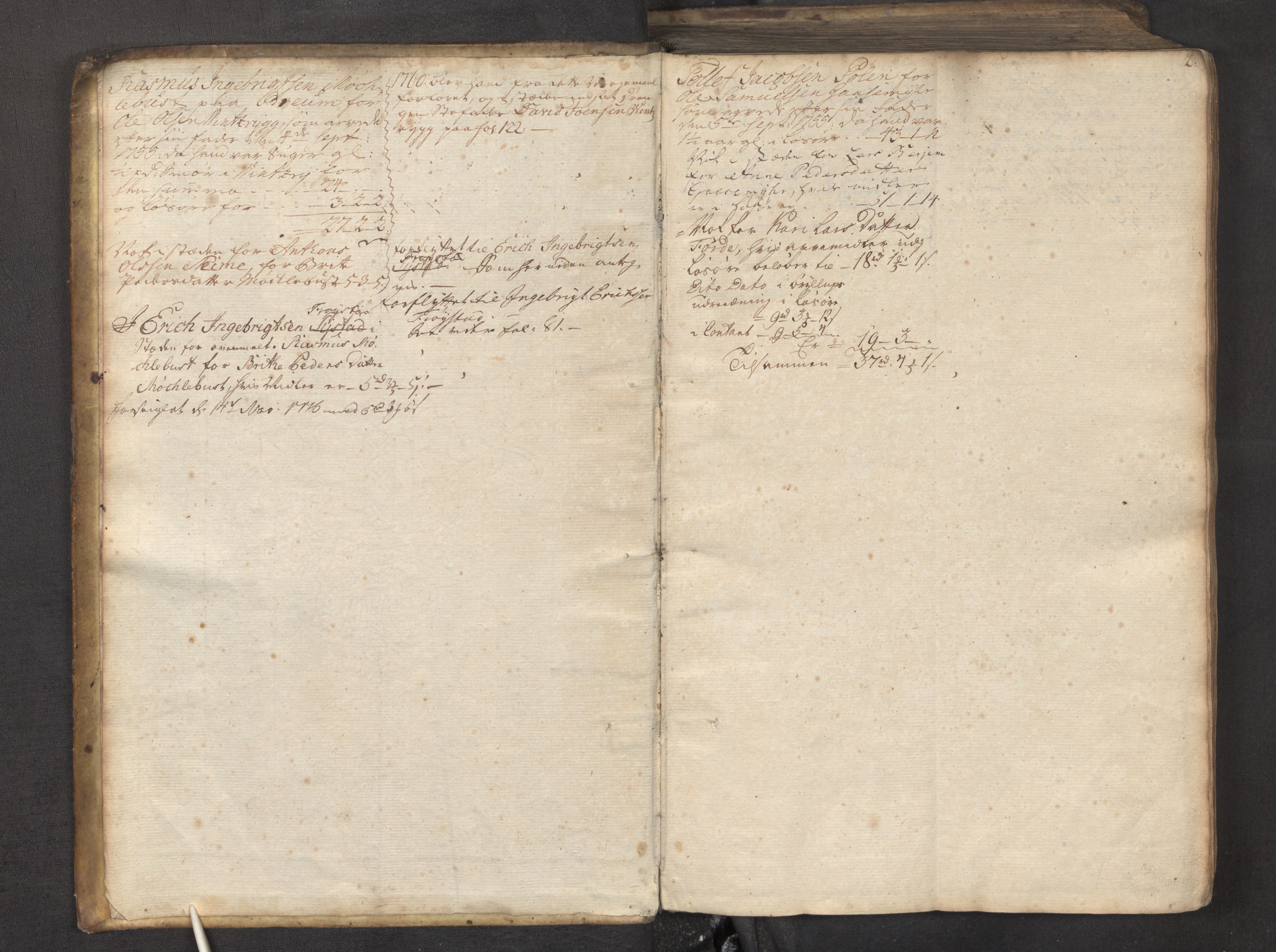 Nordfjord sorenskriveri, AV/SAB-A-2801/1/05/05a/L0004: Overformyndarprotokollar, 1755-1773