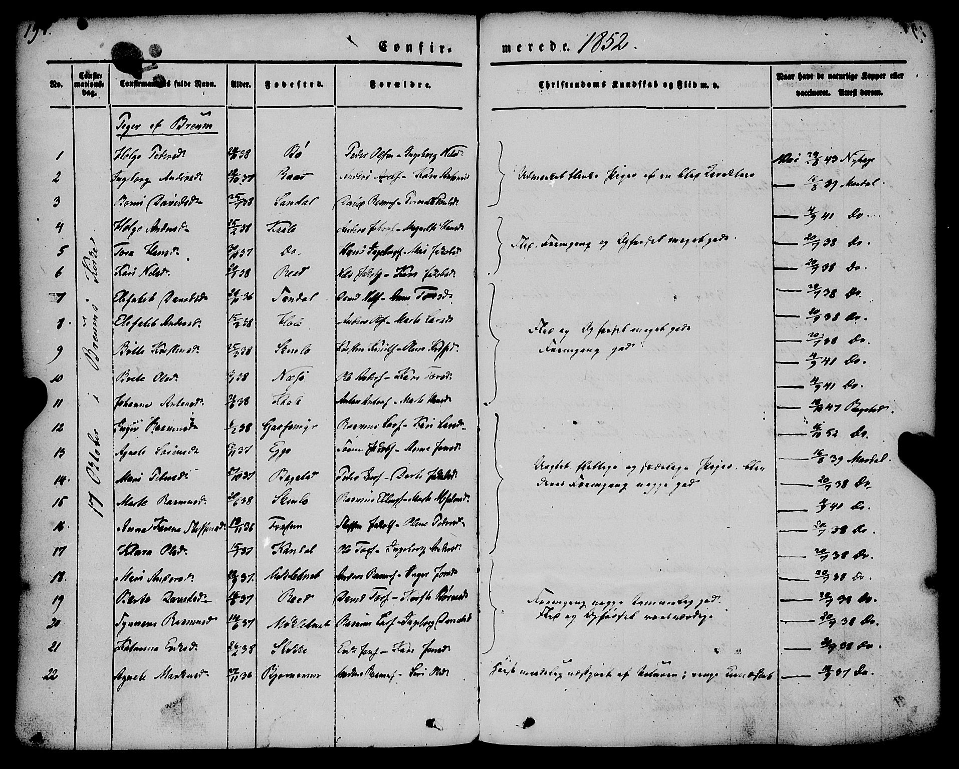 Gloppen sokneprestembete, AV/SAB-A-80101/H/Haa/Haaa/L0008: Parish register (official) no. A 8, 1837-1855, p. 191