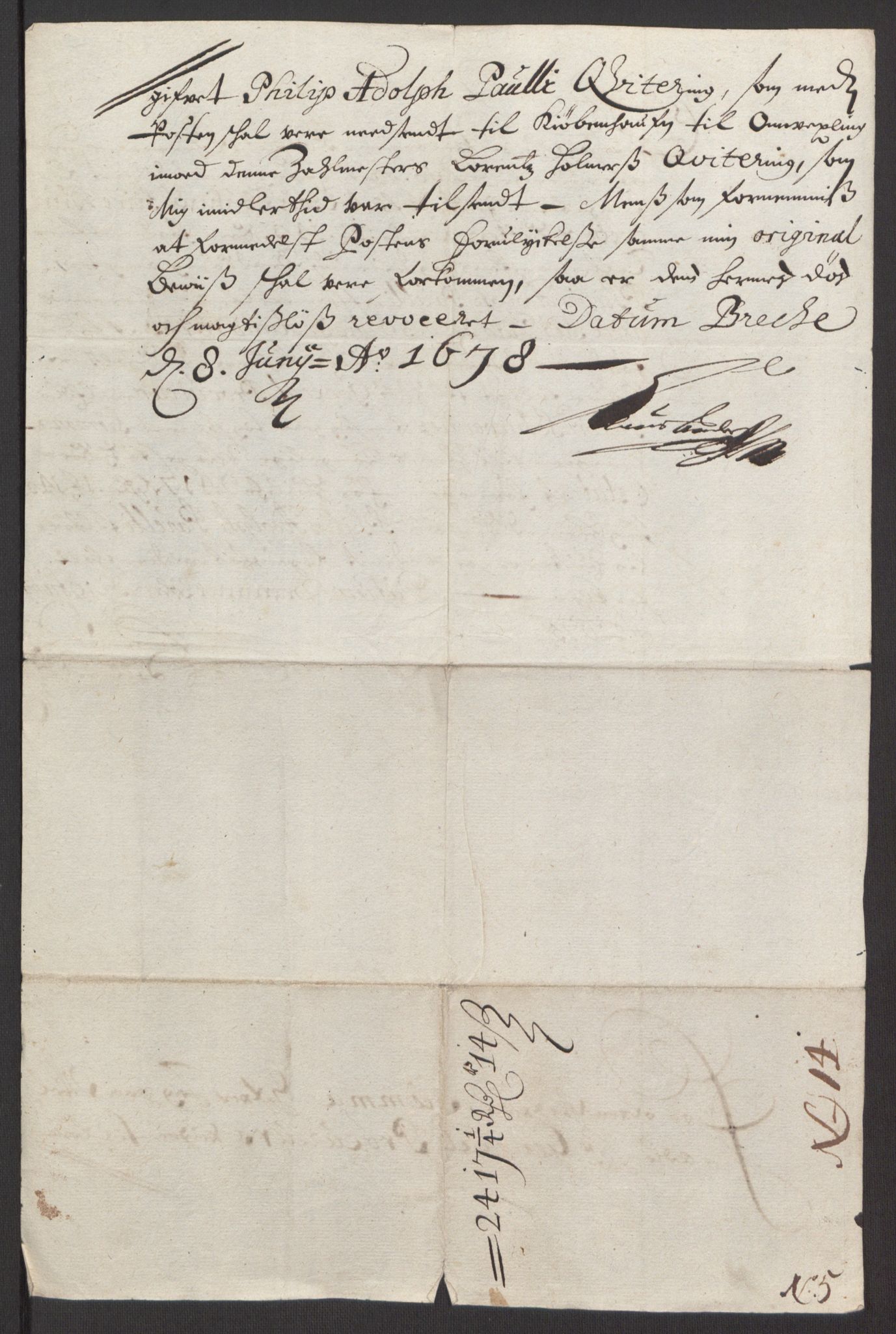 Rentekammeret inntil 1814, Reviderte regnskaper, Fogderegnskap, AV/RA-EA-4092/R35/L2061: Fogderegnskap Øvre og Nedre Telemark, 1673-1674, p. 262