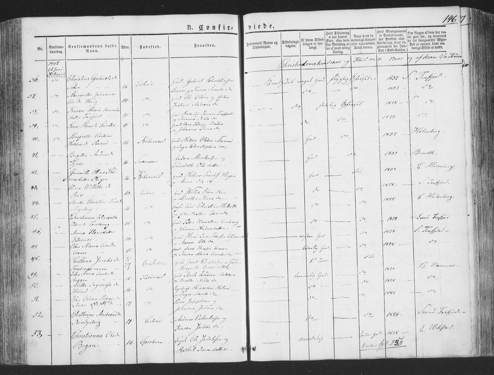 Ministerialprotokoller, klokkerbøker og fødselsregistre - Nord-Trøndelag, AV/SAT-A-1458/780/L0639: Parish register (official) no. 780A04, 1830-1844, p. 146