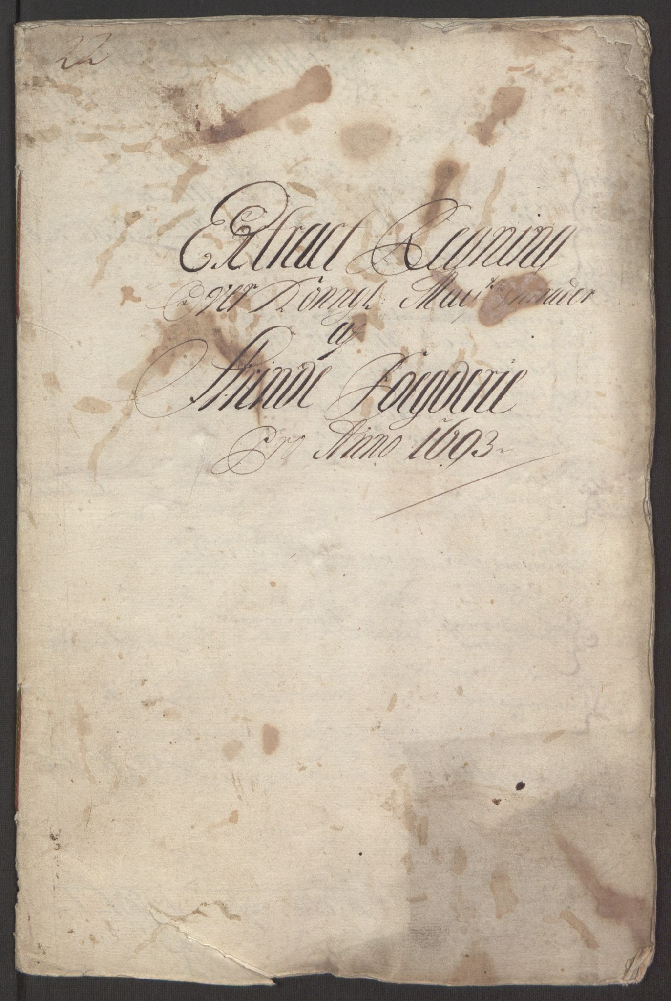 Rentekammeret inntil 1814, Reviderte regnskaper, Fogderegnskap, RA/EA-4092/R61/L4104: Fogderegnskap Strinda og Selbu, 1693-1694, p. 4
