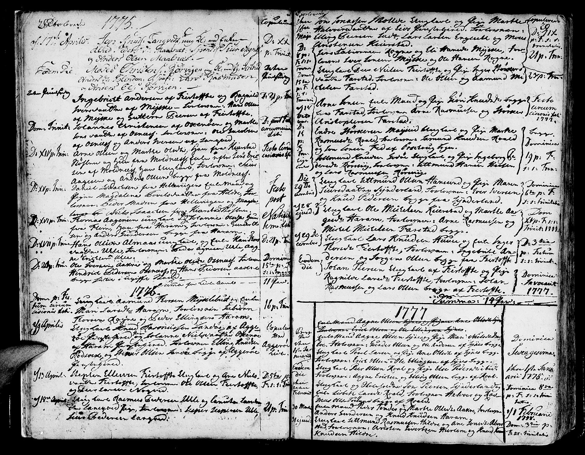 Ministerialprotokoller, klokkerbøker og fødselsregistre - Møre og Romsdal, SAT/A-1454/536/L0493: Parish register (official) no. 536A02, 1739-1802, p. 28-29