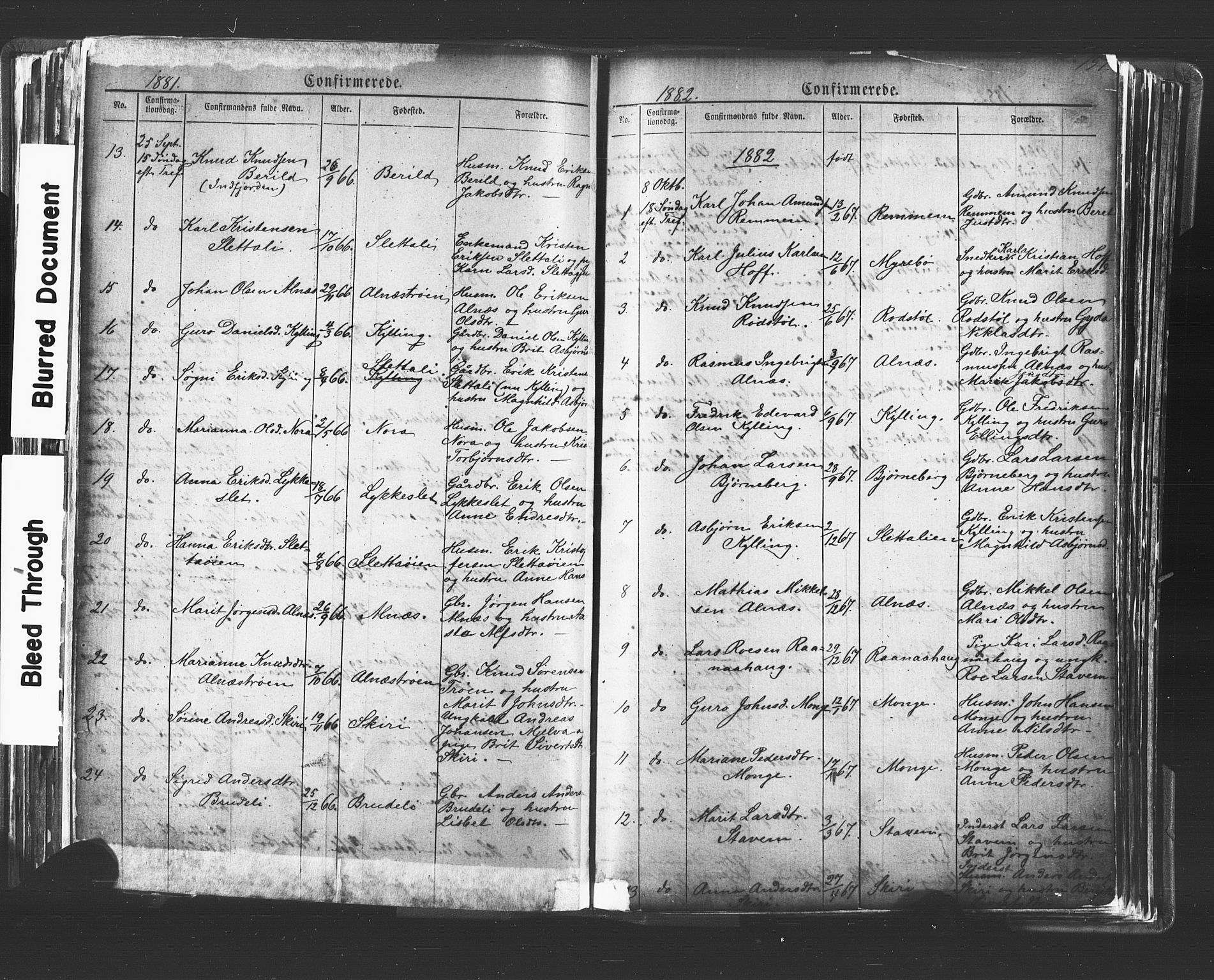 Ministerialprotokoller, klokkerbøker og fødselsregistre - Møre og Romsdal, AV/SAT-A-1454/546/L0596: Parish register (copy) no. 546C02, 1867-1921, p. 151