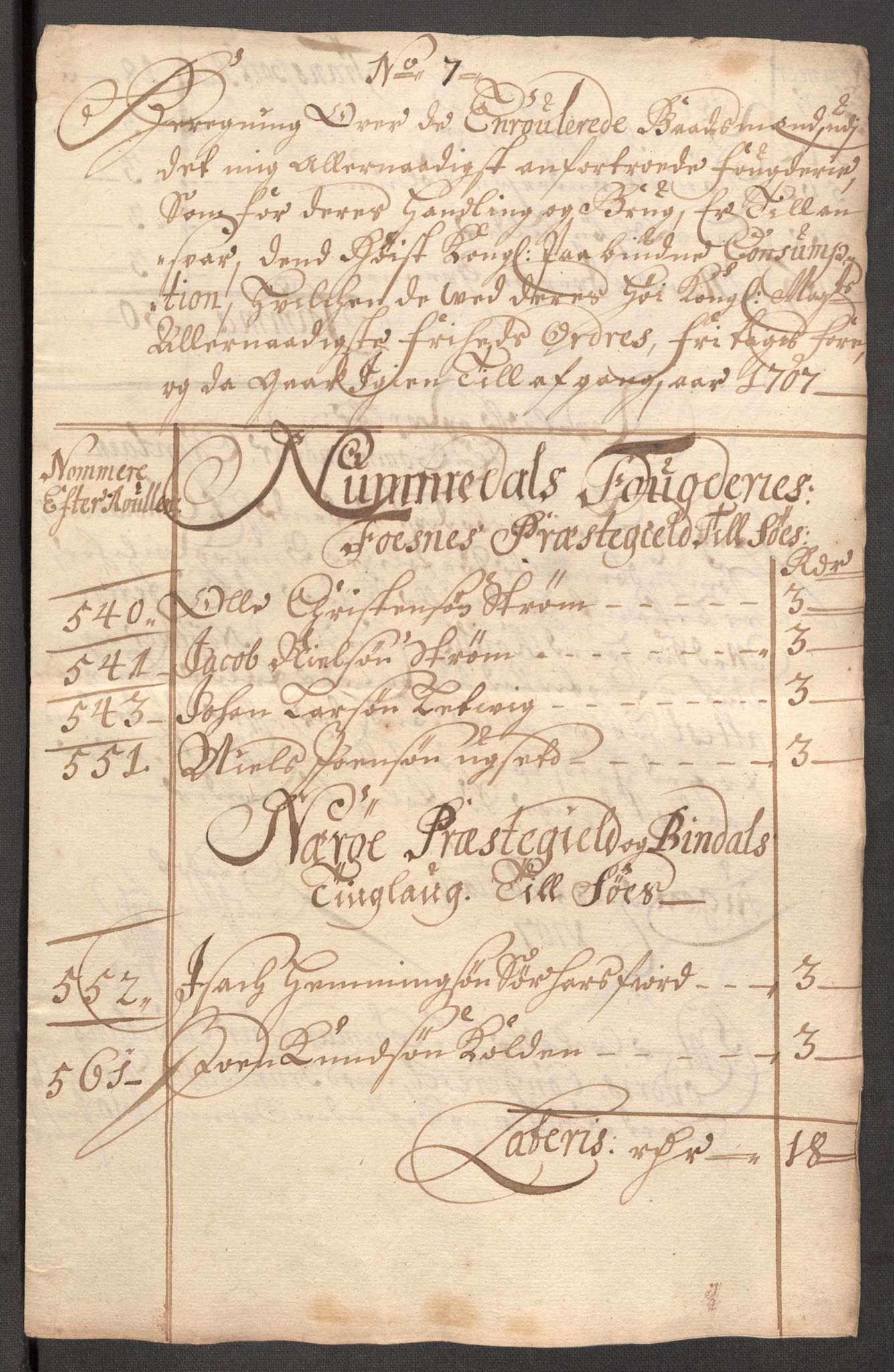 Rentekammeret inntil 1814, Reviderte regnskaper, Fogderegnskap, AV/RA-EA-4092/R64/L4431: Fogderegnskap Namdal, 1709-1710, p. 247