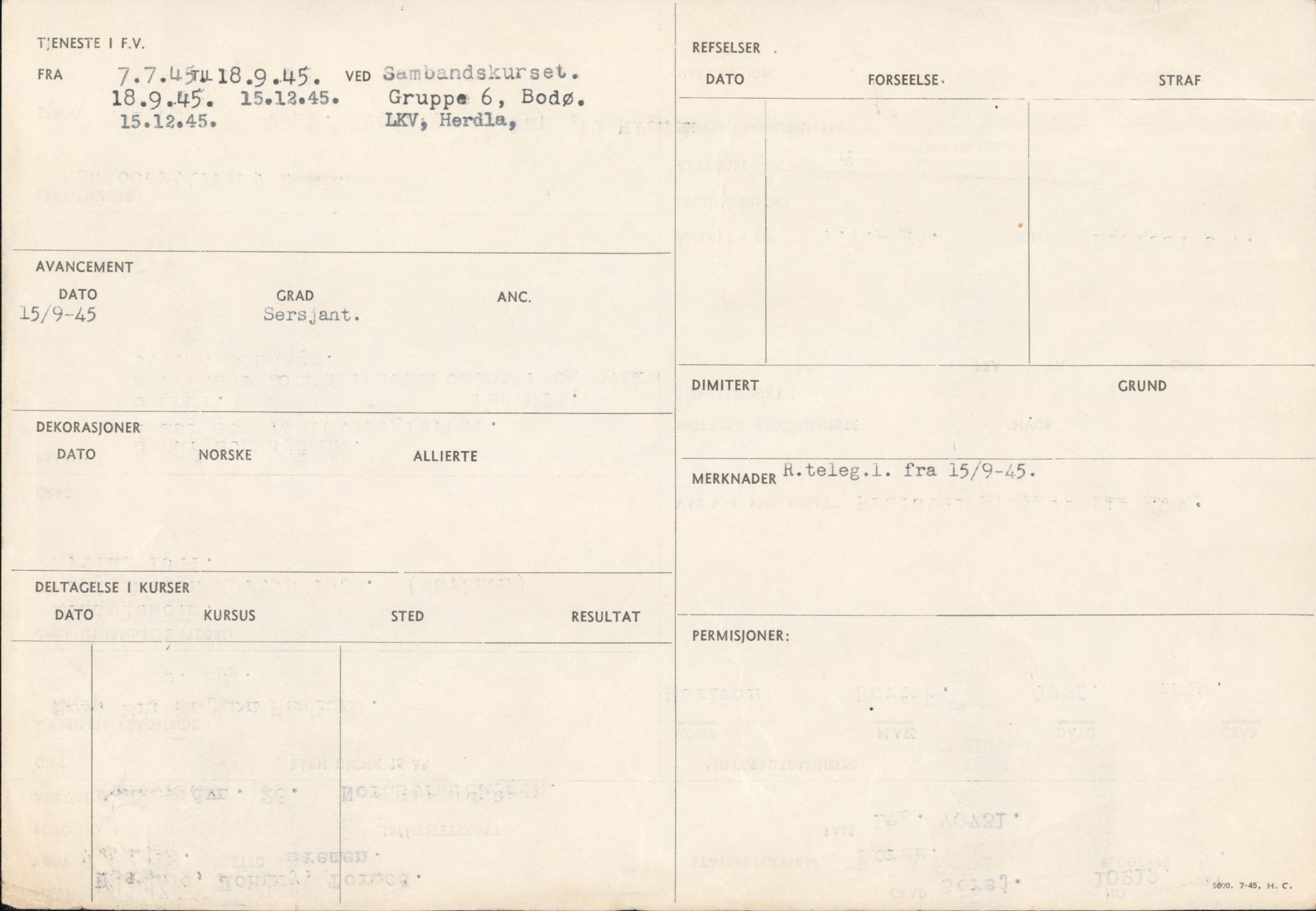 Forsvaret, Rygge hovedflystasjon, AV/RA-RAFA-2298/P/Pd/L0026: Annerløv, Gustav - Musæus, Carl Fredrik - f. 1912, 1912, p. 329