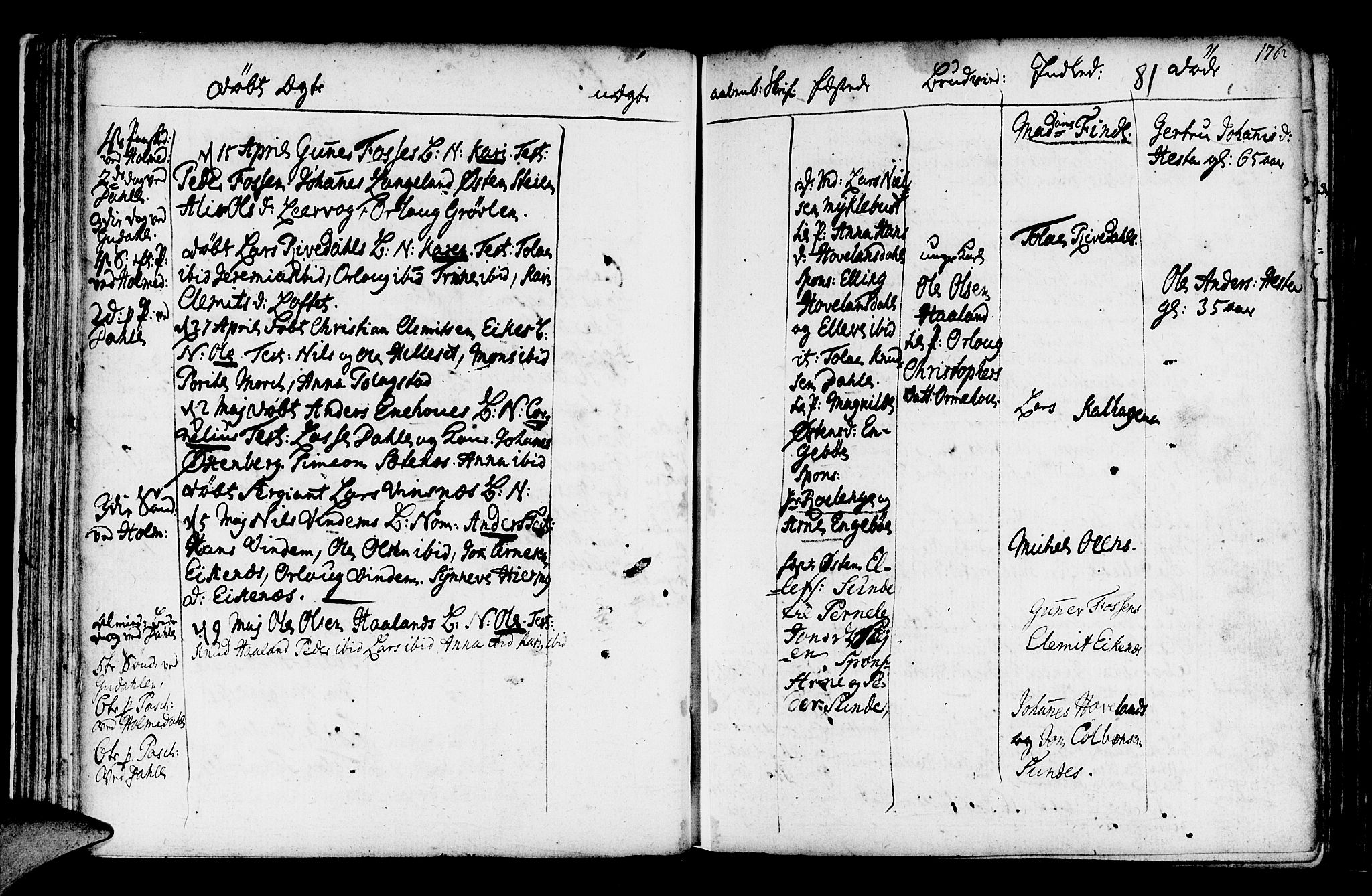 Fjaler sokneprestembete, AV/SAB-A-79801/H/Haa/Haaa/L0001: Parish register (official) no. A 1, 1755-1778, p. 81