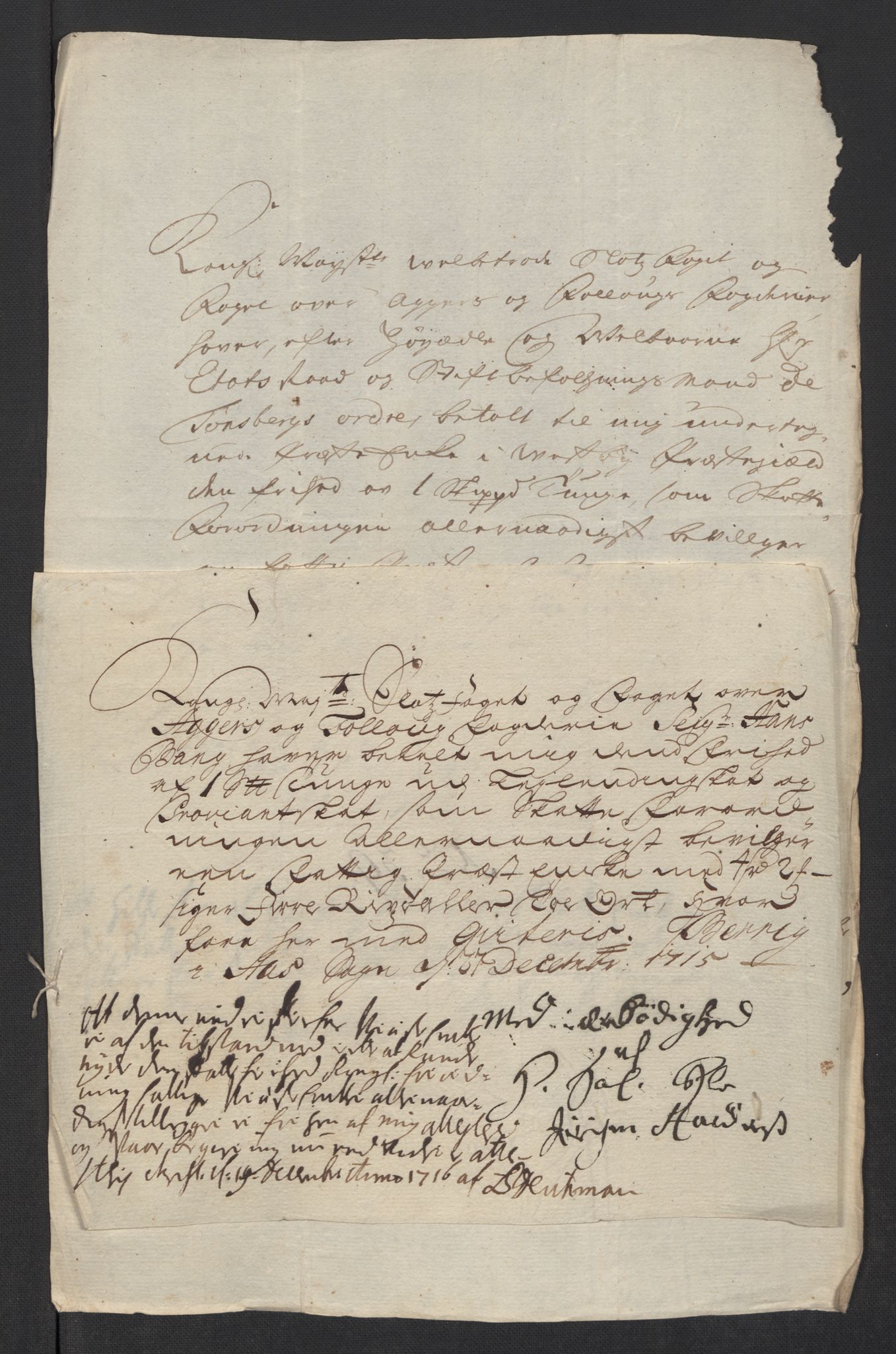 Rentekammeret inntil 1814, Reviderte regnskaper, Fogderegnskap, AV/RA-EA-4092/R10/L0453: Fogderegnskap Aker og Follo, 1715, p. 234