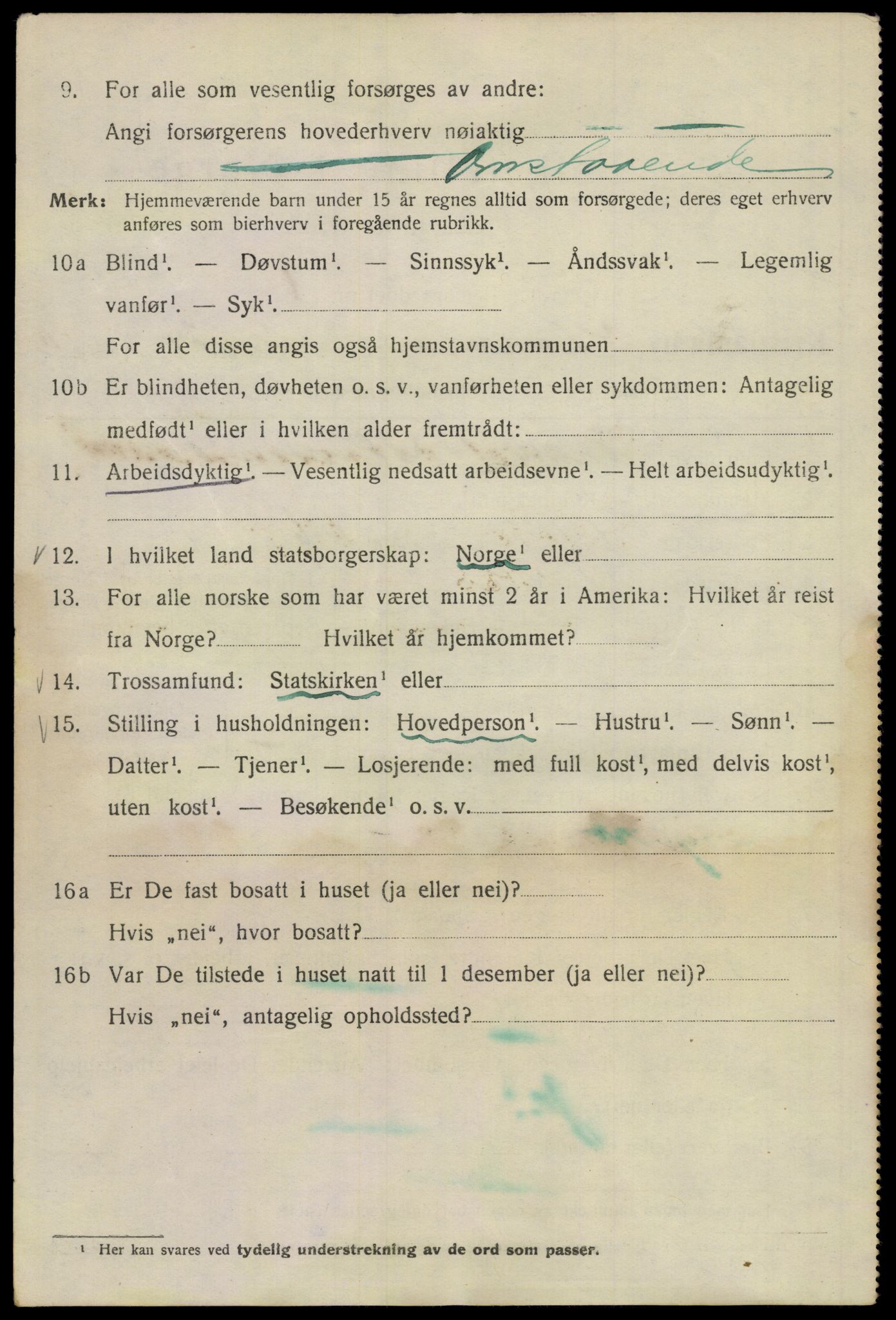 SAO, 1920 census for Kristiania, 1920, p. 248026