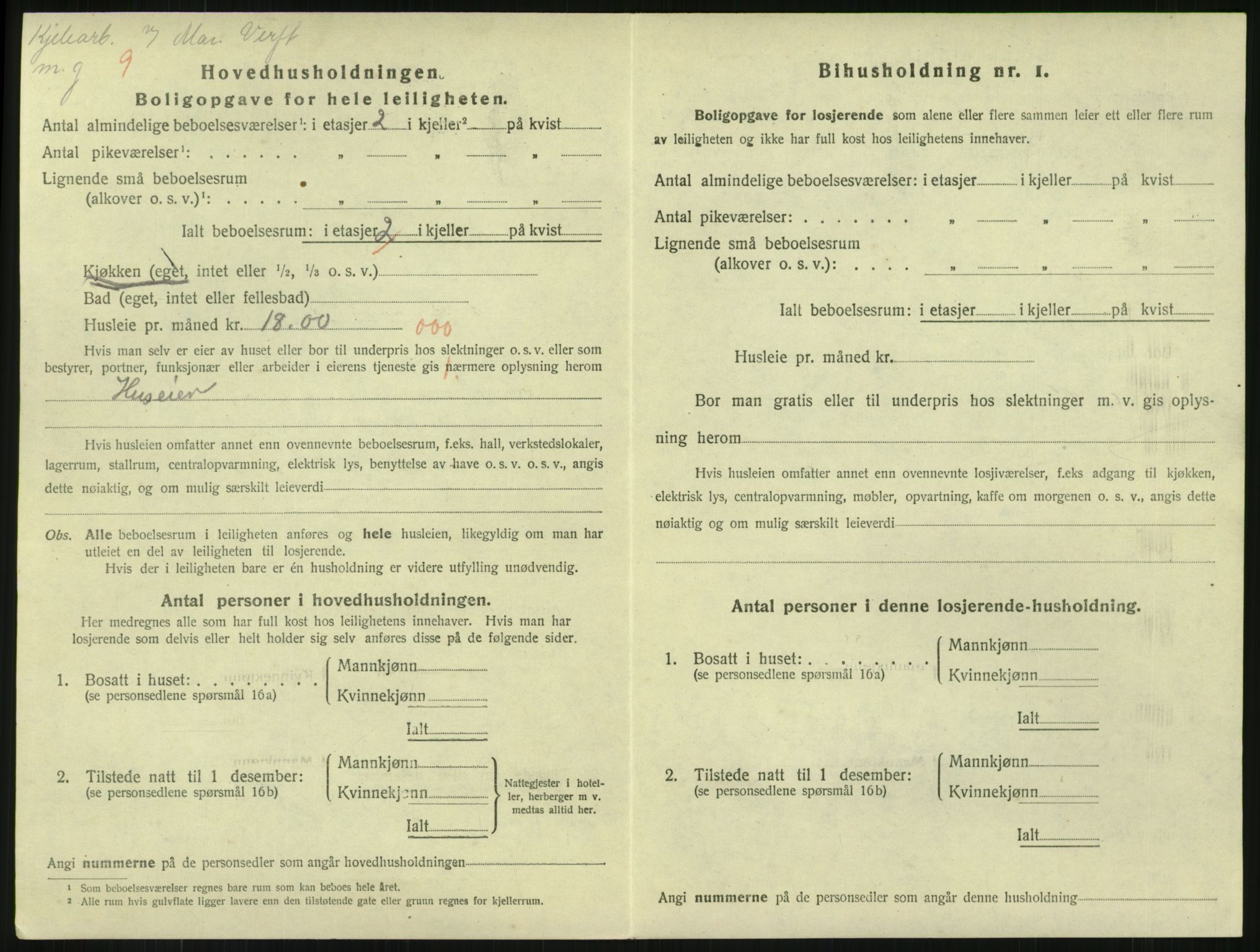 SAKO, 1920 census for Horten, 1920, p. 6104