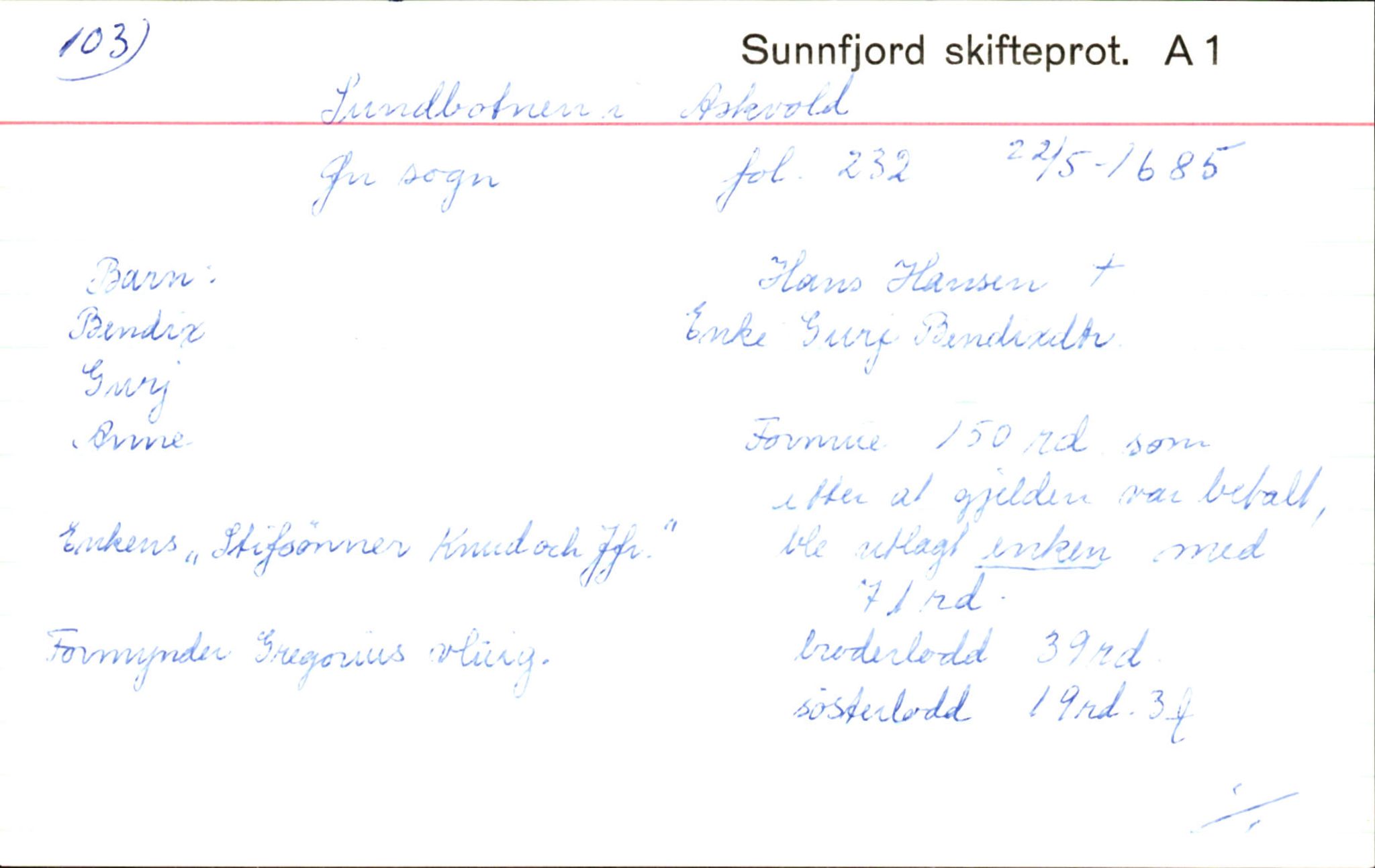 Skiftekort ved Statsarkivet i Bergen, SAB/SKIFTEKORT/003/L0001: Skifteprotokoll nr. 1, 1677-1687, p. 134