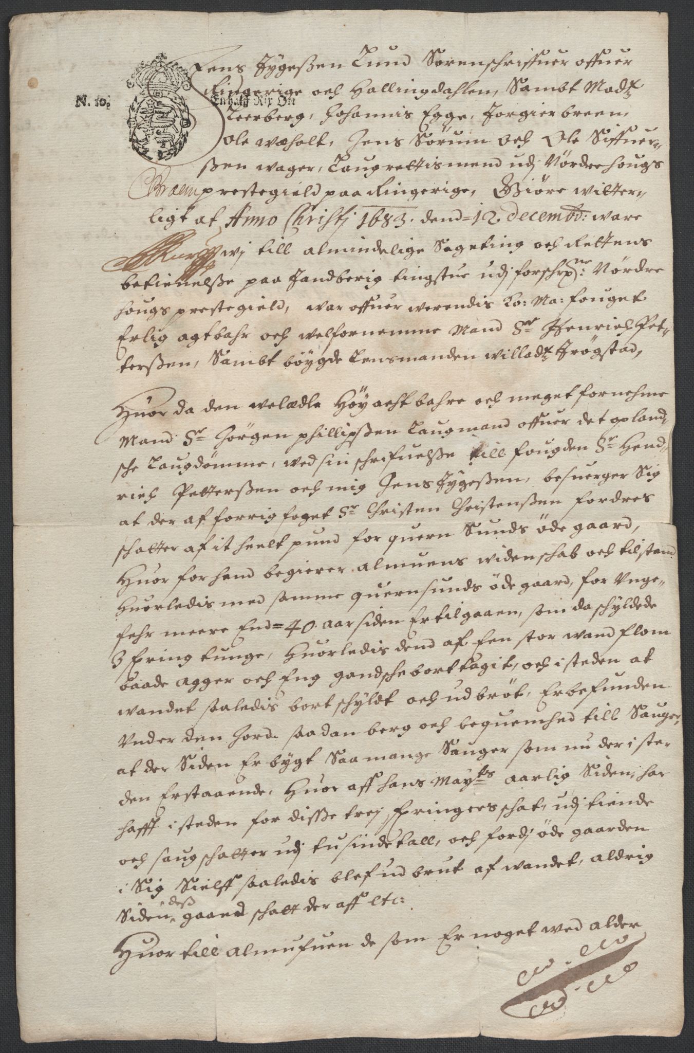 Rentekammeret inntil 1814, Reviderte regnskaper, Fogderegnskap, RA/EA-4092/R21/L1446: Fogderegnskap Ringerike og Hallingdal, 1683-1686, p. 408