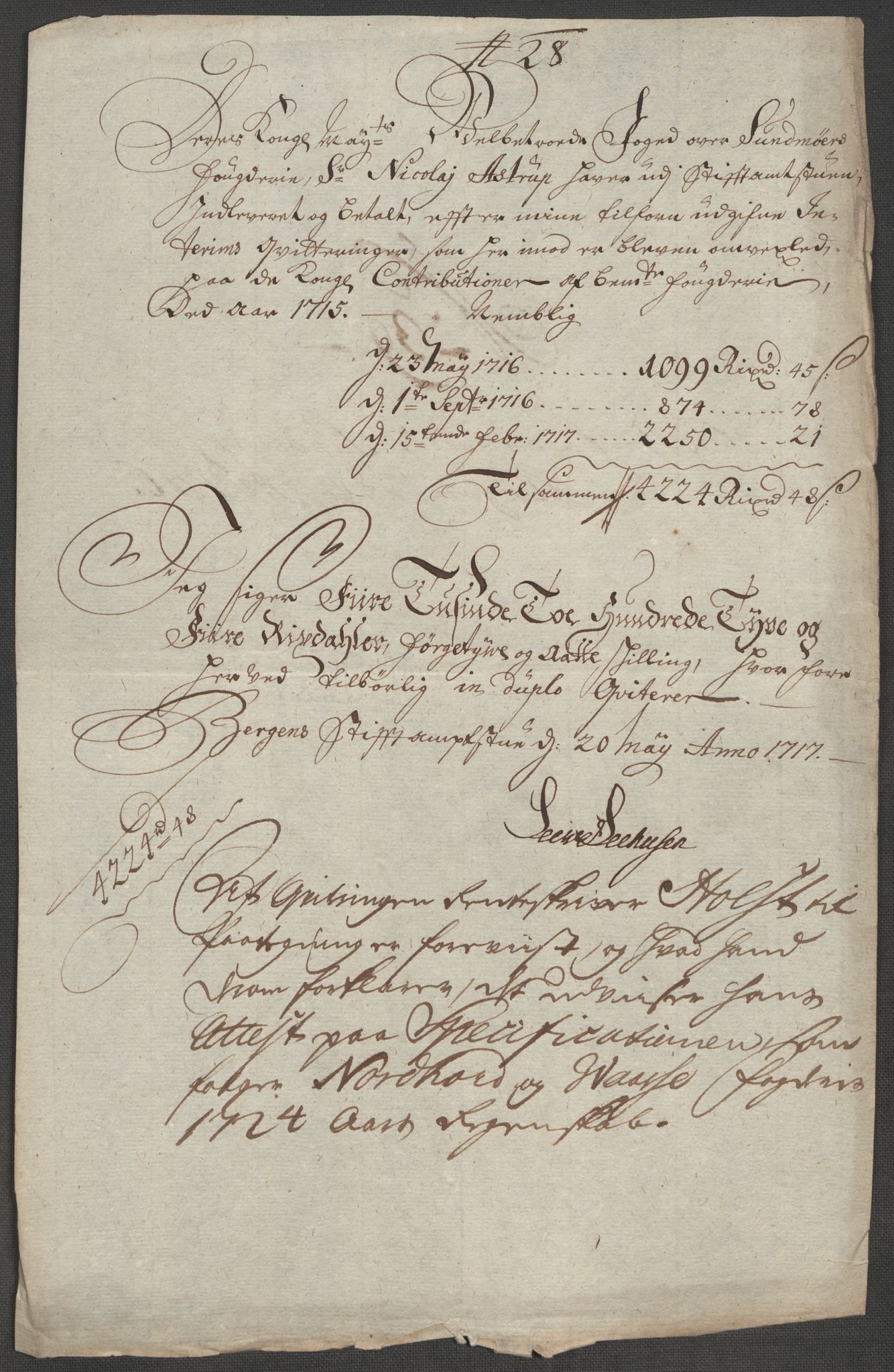 Rentekammeret inntil 1814, Reviderte regnskaper, Fogderegnskap, AV/RA-EA-4092/R54/L3568: Fogderegnskap Sunnmøre, 1716, p. 186