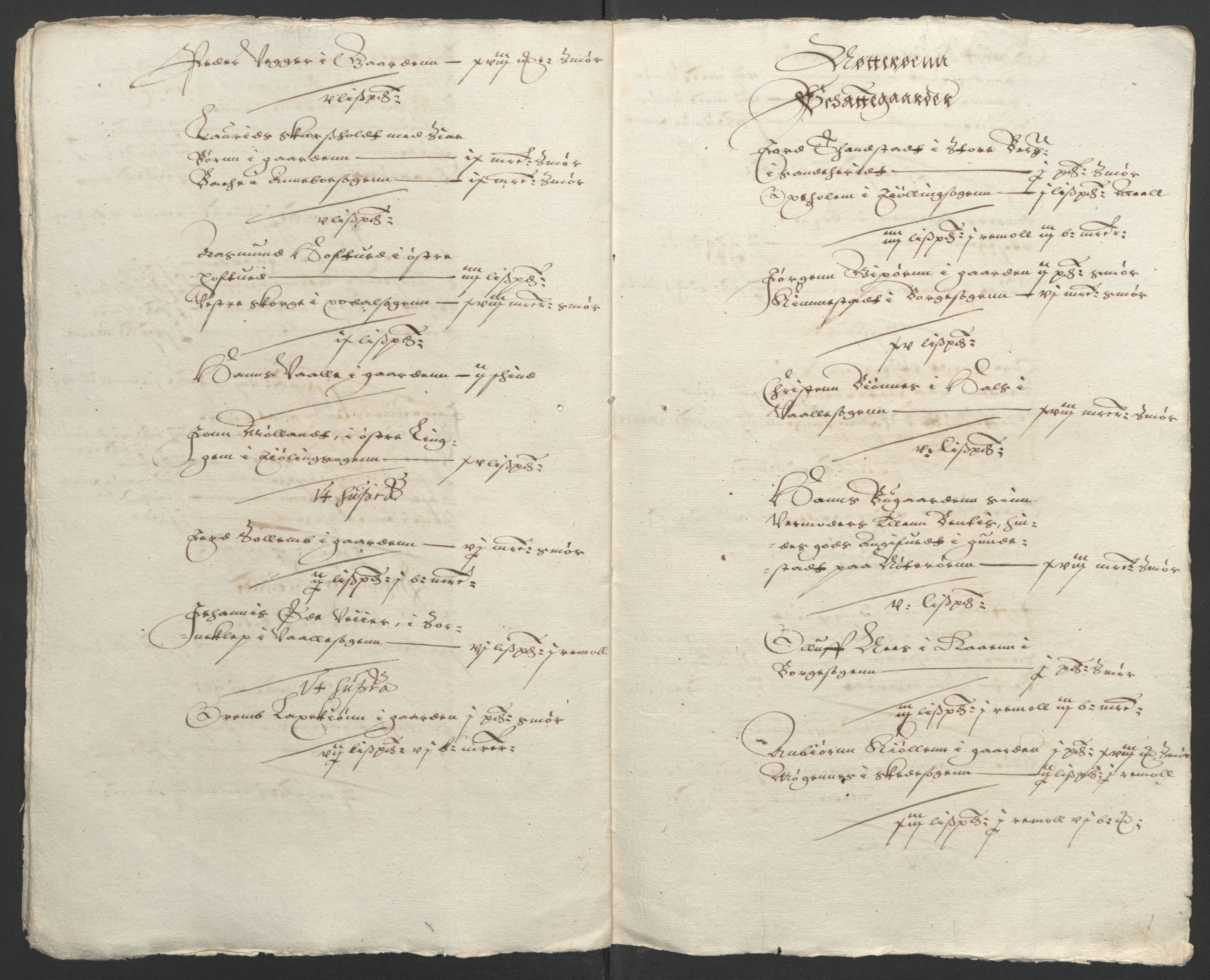 Stattholderembetet 1572-1771, AV/RA-EA-2870/Ek/L0009/0001: Jordebøker til utlikning av rosstjeneste 1624-1626: / Odelsjordebøker for noen vikværske len, 1624-1626, p. 184