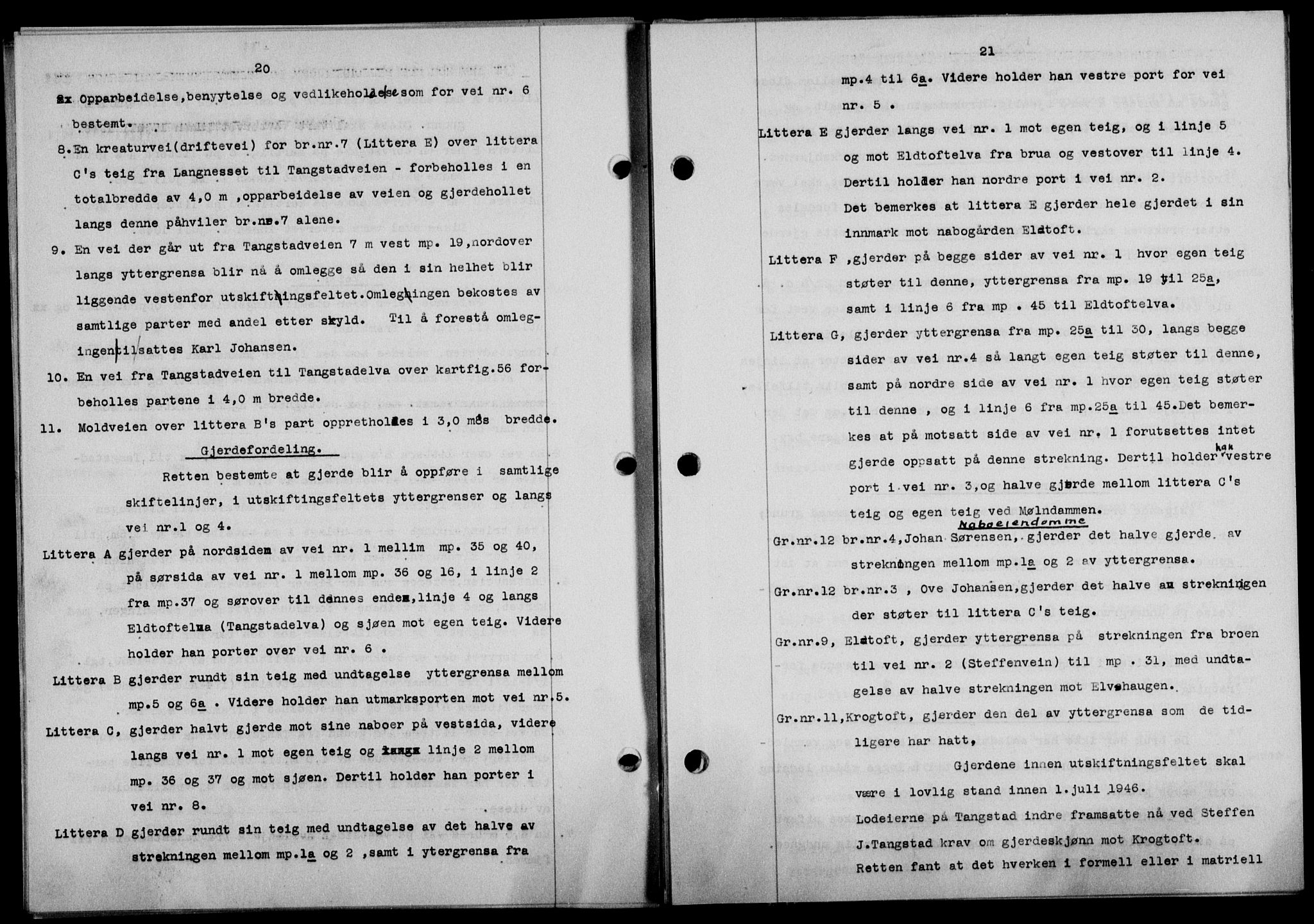 Lofoten sorenskriveri, SAT/A-0017/1/2/2C/L0008a: Mortgage book no. 8a, 1940-1941, Diary no: : 1207/1940