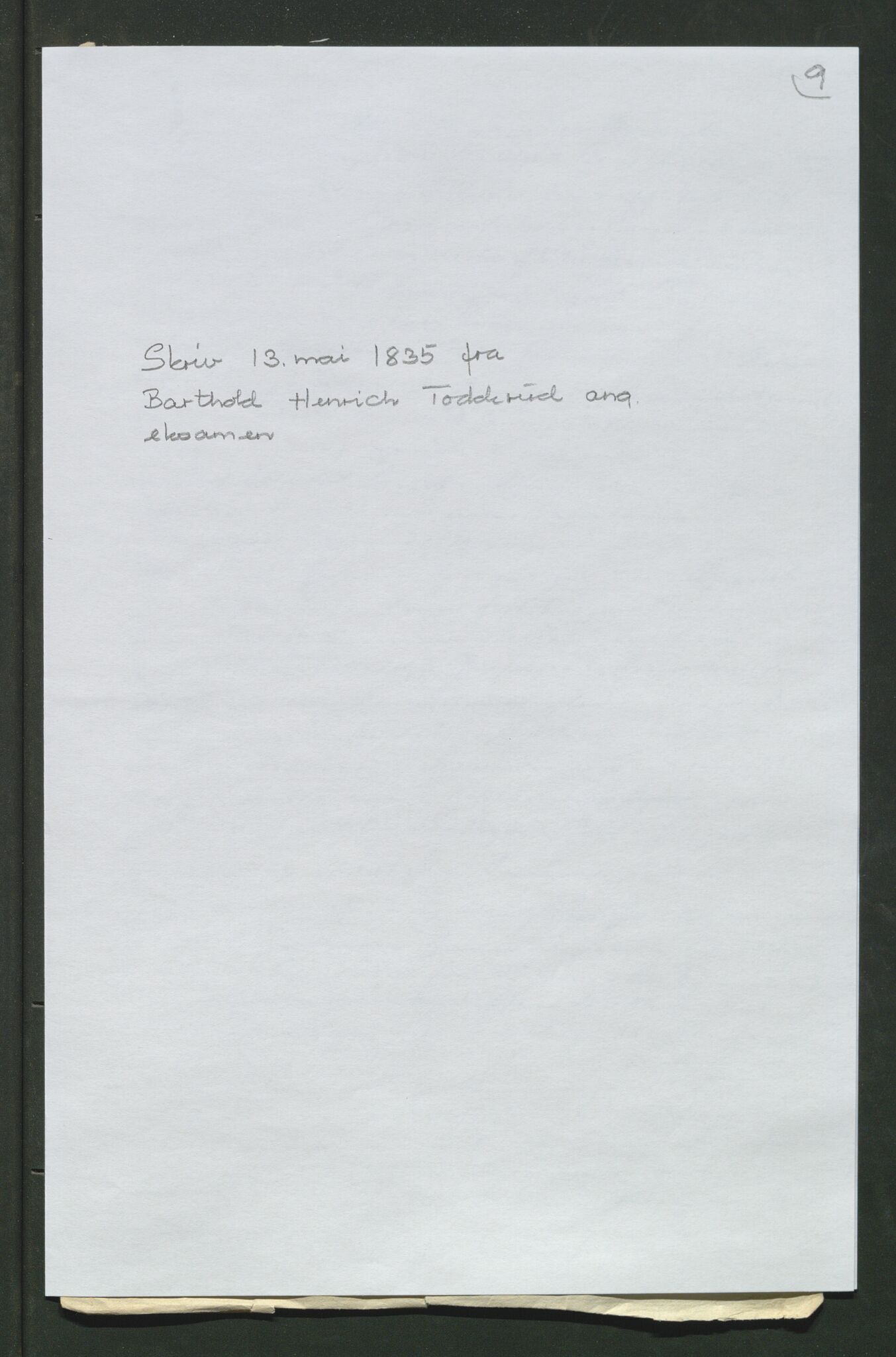 Åker i Vang, Hedmark, og familien Todderud, AV/SAH-ARK-010/H/Ha/L0001: Personlige dokumenter, 1724-1933, p. 31