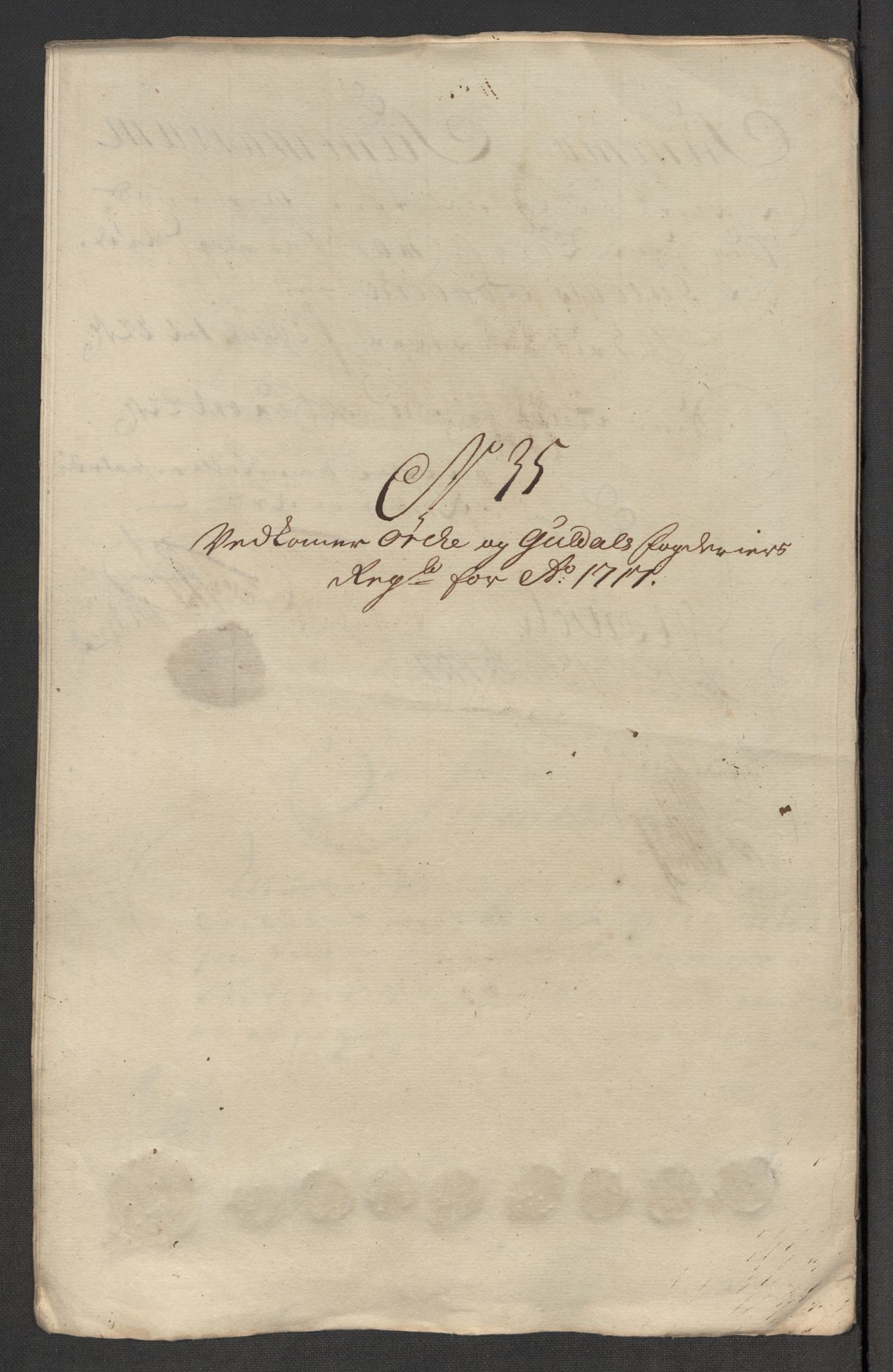 Rentekammeret inntil 1814, Reviderte regnskaper, Fogderegnskap, AV/RA-EA-4092/R60/L3969: Fogderegnskap Orkdal og Gauldal, 1717, p. 341