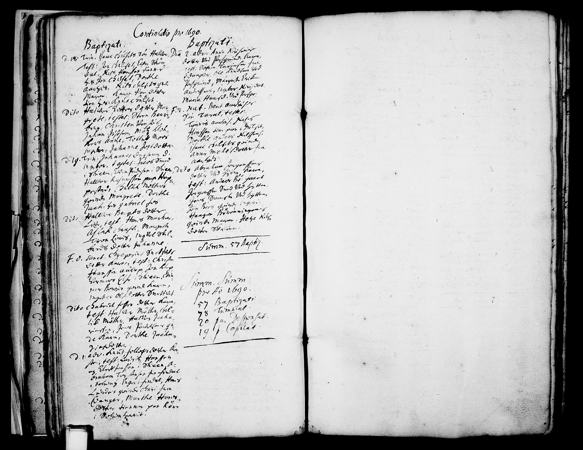 Gjerpen kirkebøker, SAKO/A-265/F/Fa/L0001: Parish register (official) no. I 1, 1681-1746