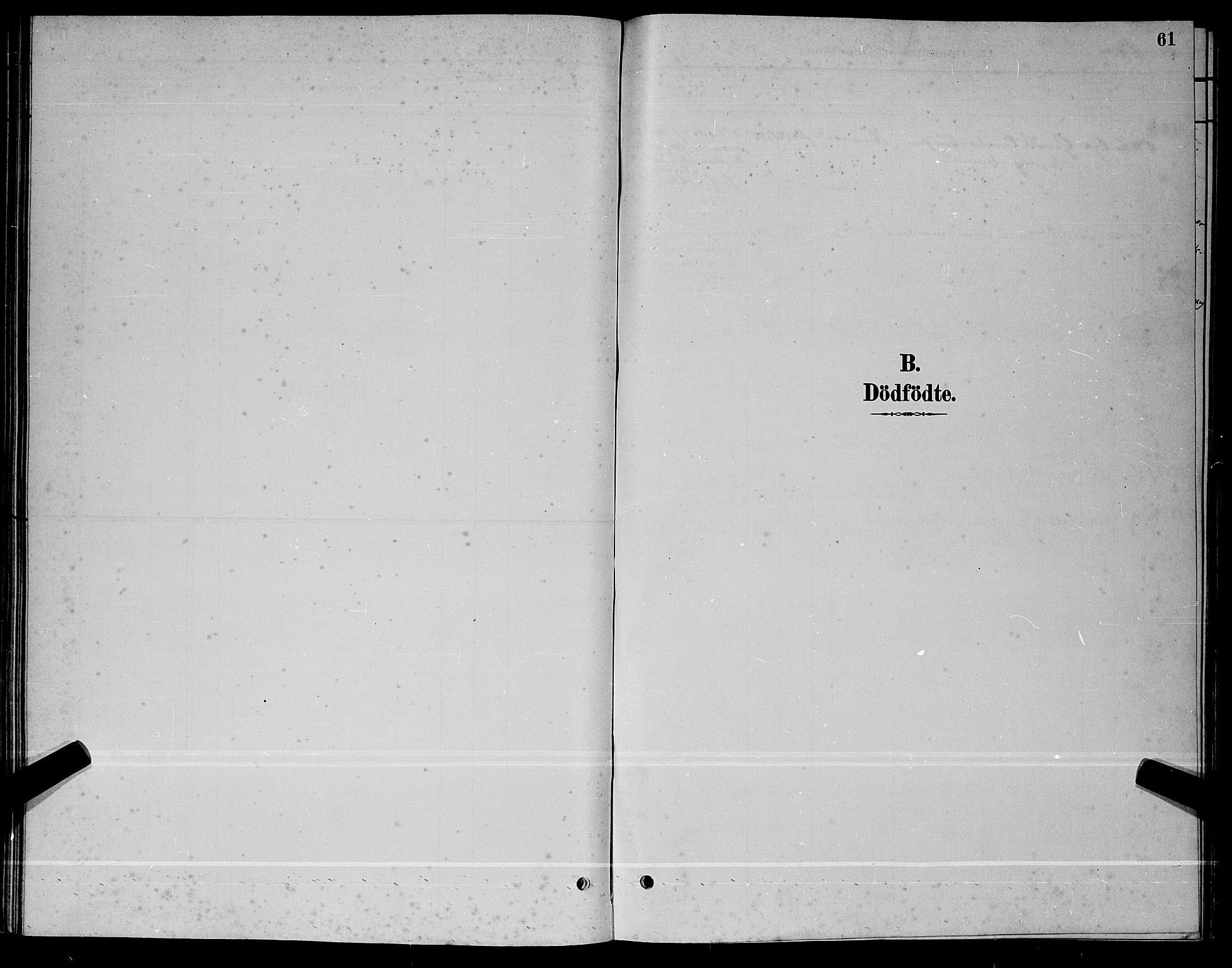 Nord-Audnedal sokneprestkontor, SAK/1111-0032/F/Fb/Fbb/L0003: Parish register (copy) no. B 3, 1882-1900, p. 61
