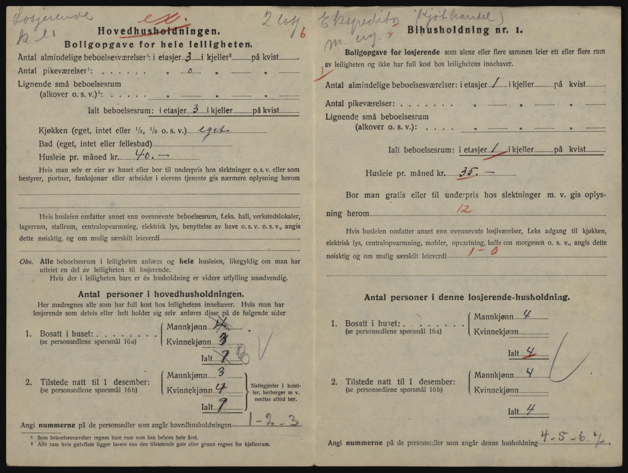 SAO, 1920 census for Kristiania, 1920, p. 4525