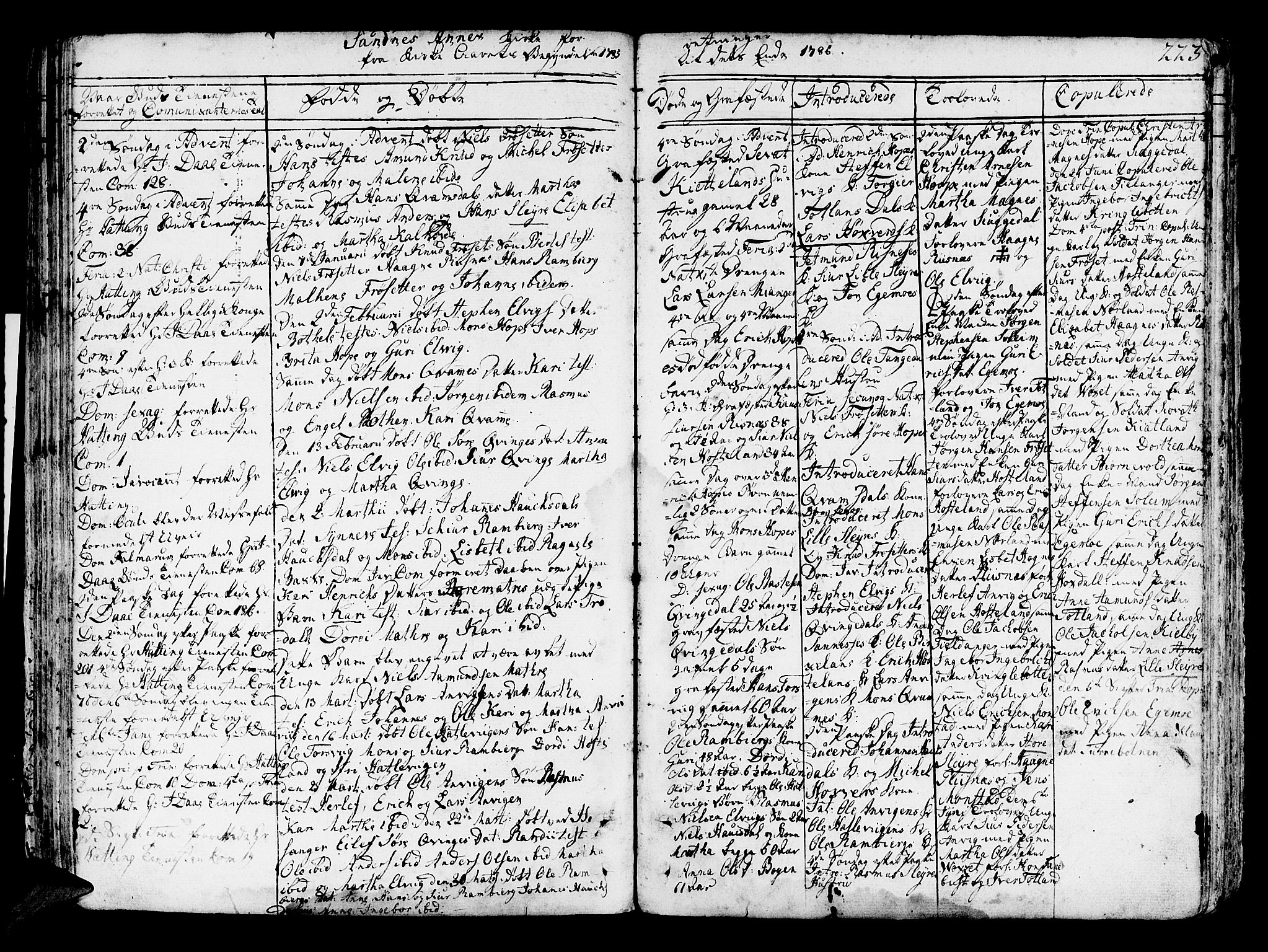 Lindås Sokneprestembete, AV/SAB-A-76701/H/Haa/Haaa/L0004: Parish register (official) no. A 4, 1764-1791, p. 223