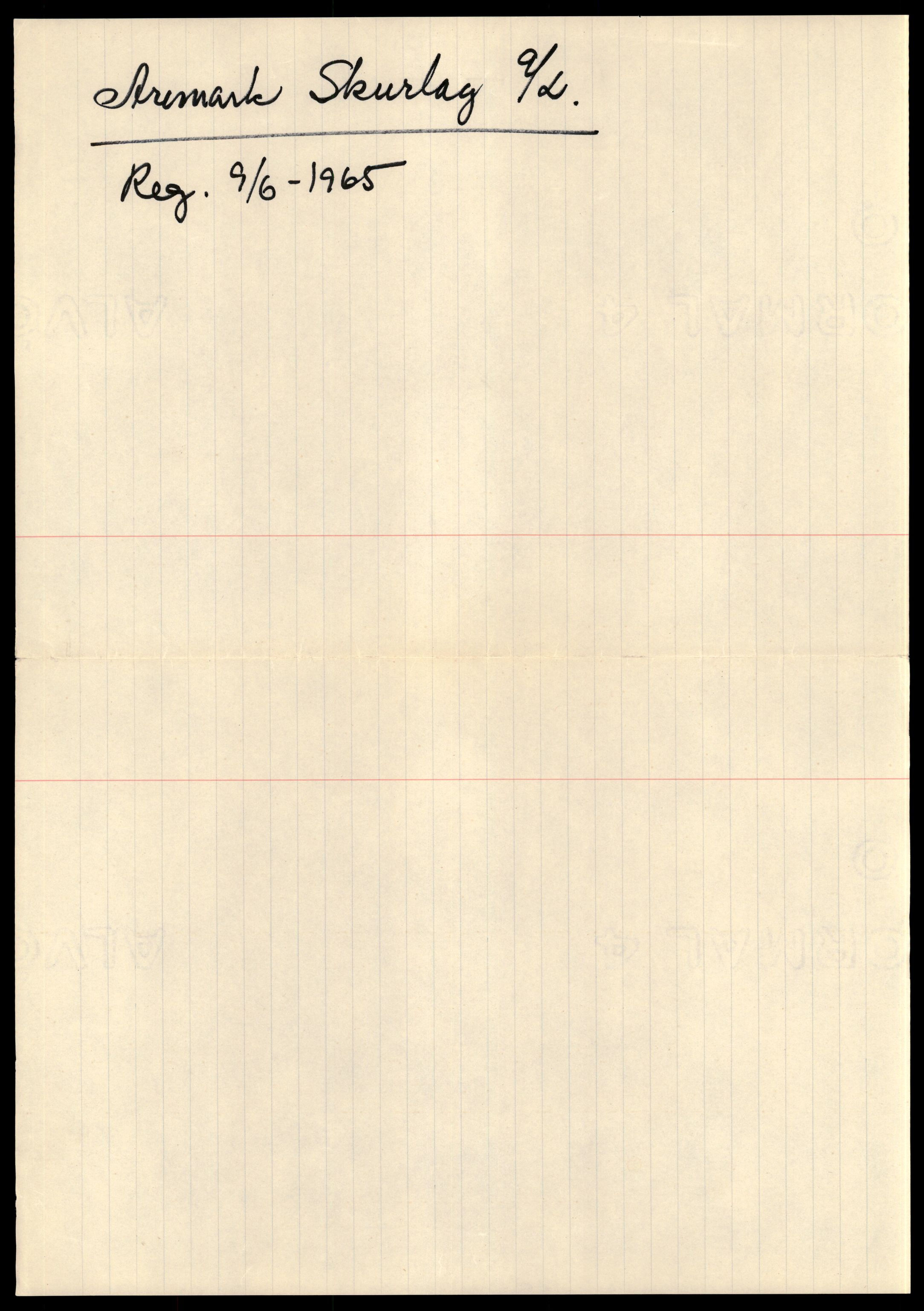 Halden tingrett, AV/SAT-A-10067/K/Kb/Kbb/L0019: Andelslag, A-G, 1944-1990, p. 1