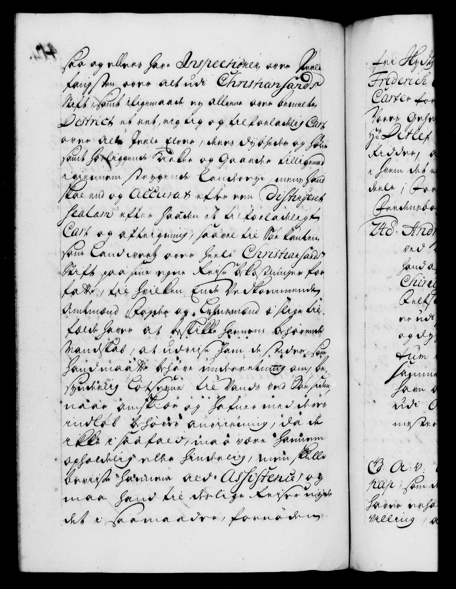 Danske Kanselli 1572-1799, AV/RA-EA-3023/F/Fc/Fca/Fcaa/L0025: Norske registre, 1726-1728, p. 461b