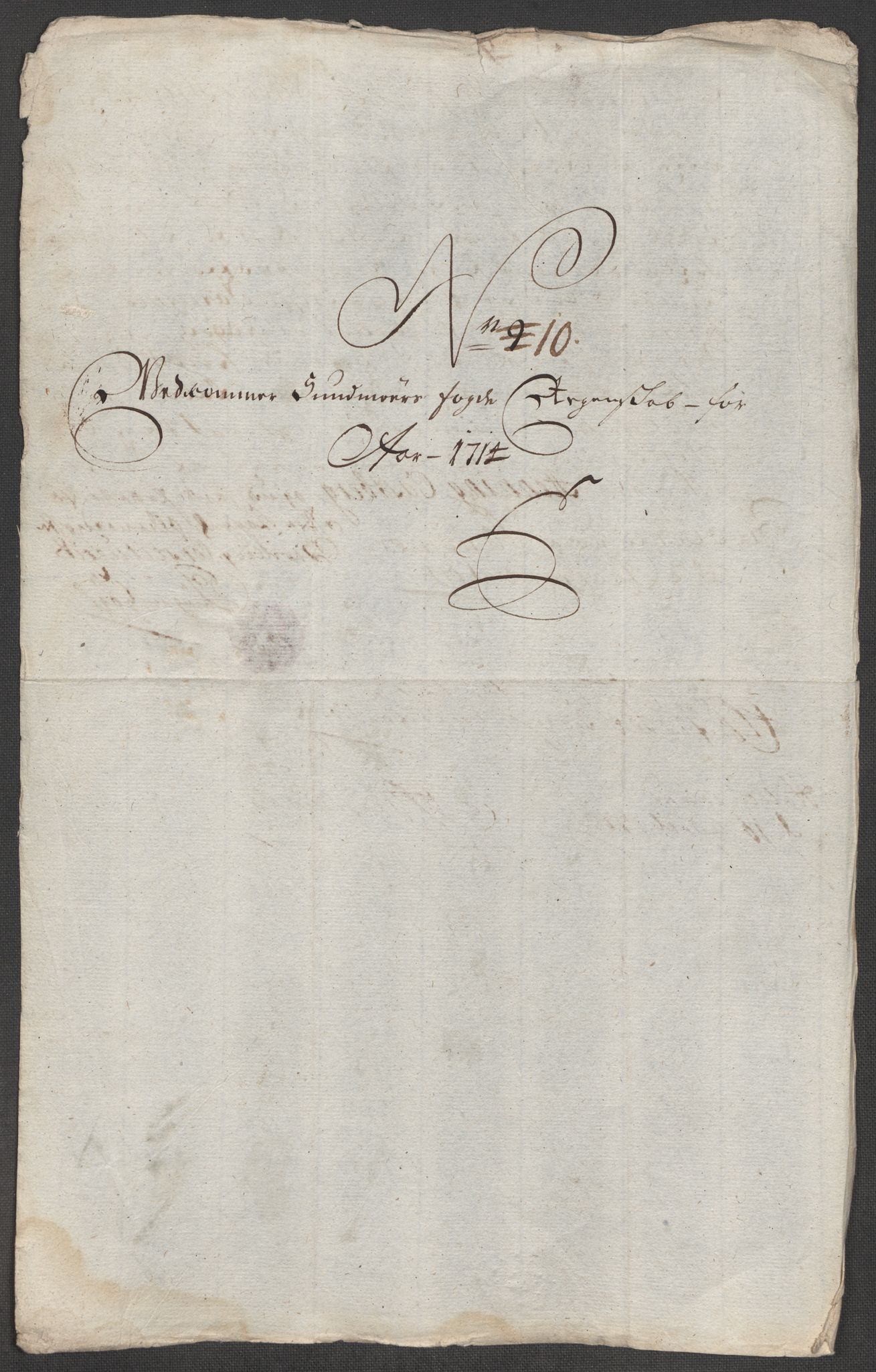 Rentekammeret inntil 1814, Reviderte regnskaper, Fogderegnskap, AV/RA-EA-4092/R54/L3566: Fogderegnskap Sunnmøre, 1714, p. 203