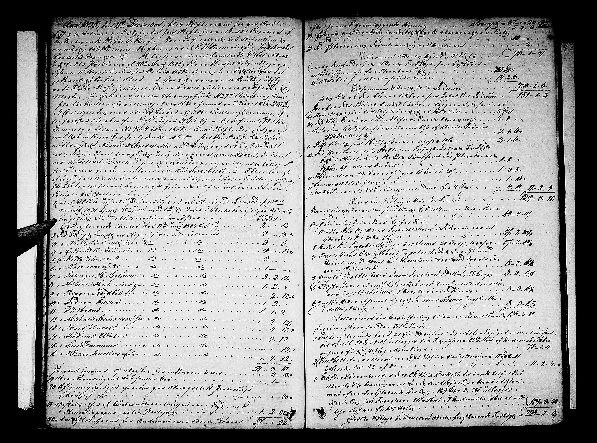 Stavanger byfogd, AV/SAST-A-101408/001/5/50/503BB/L0010A: Skifteprotokoll, 1834-1849, p. 34b-35a