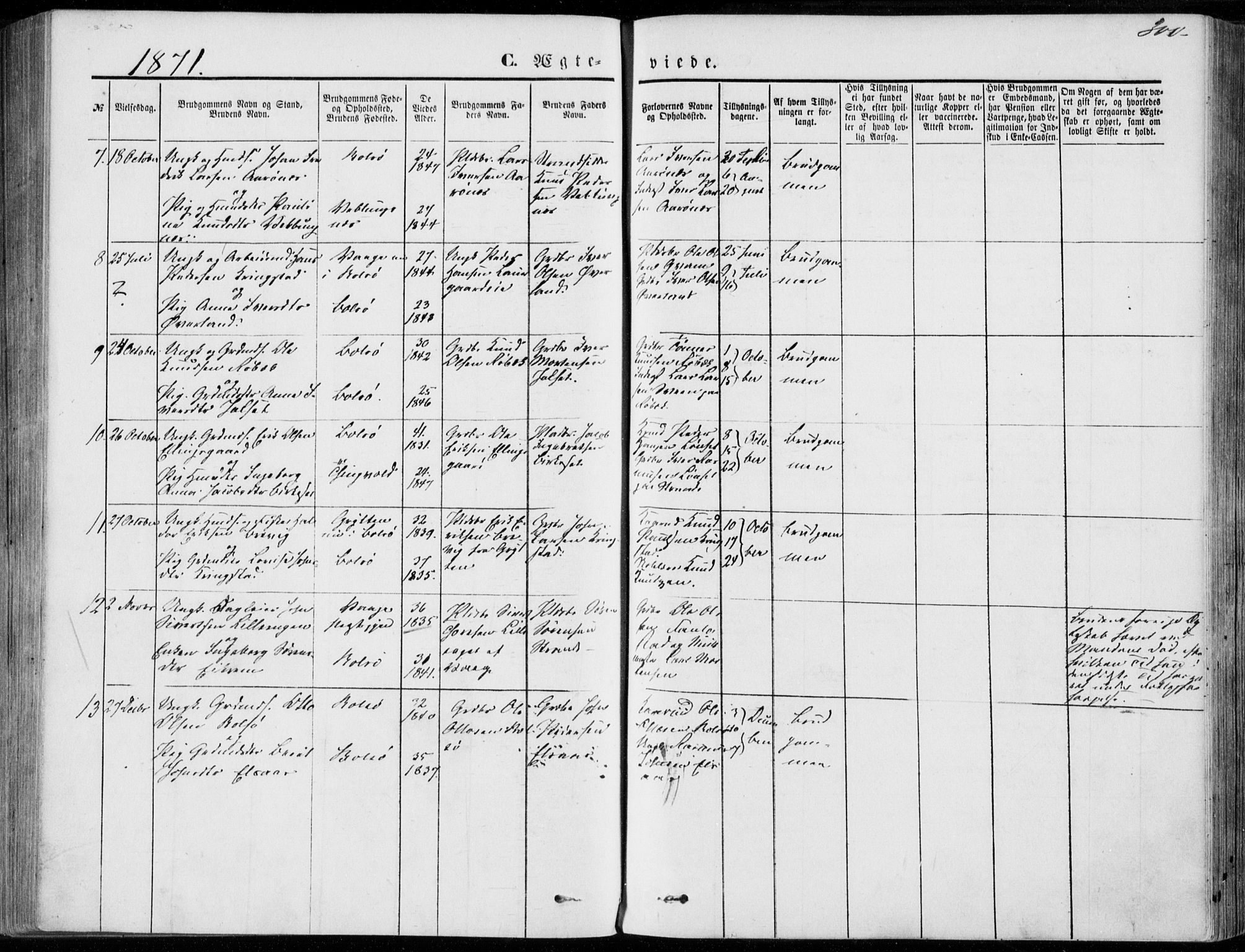 Ministerialprotokoller, klokkerbøker og fødselsregistre - Møre og Romsdal, AV/SAT-A-1454/555/L0655: Parish register (official) no. 555A05, 1869-1886, p. 300