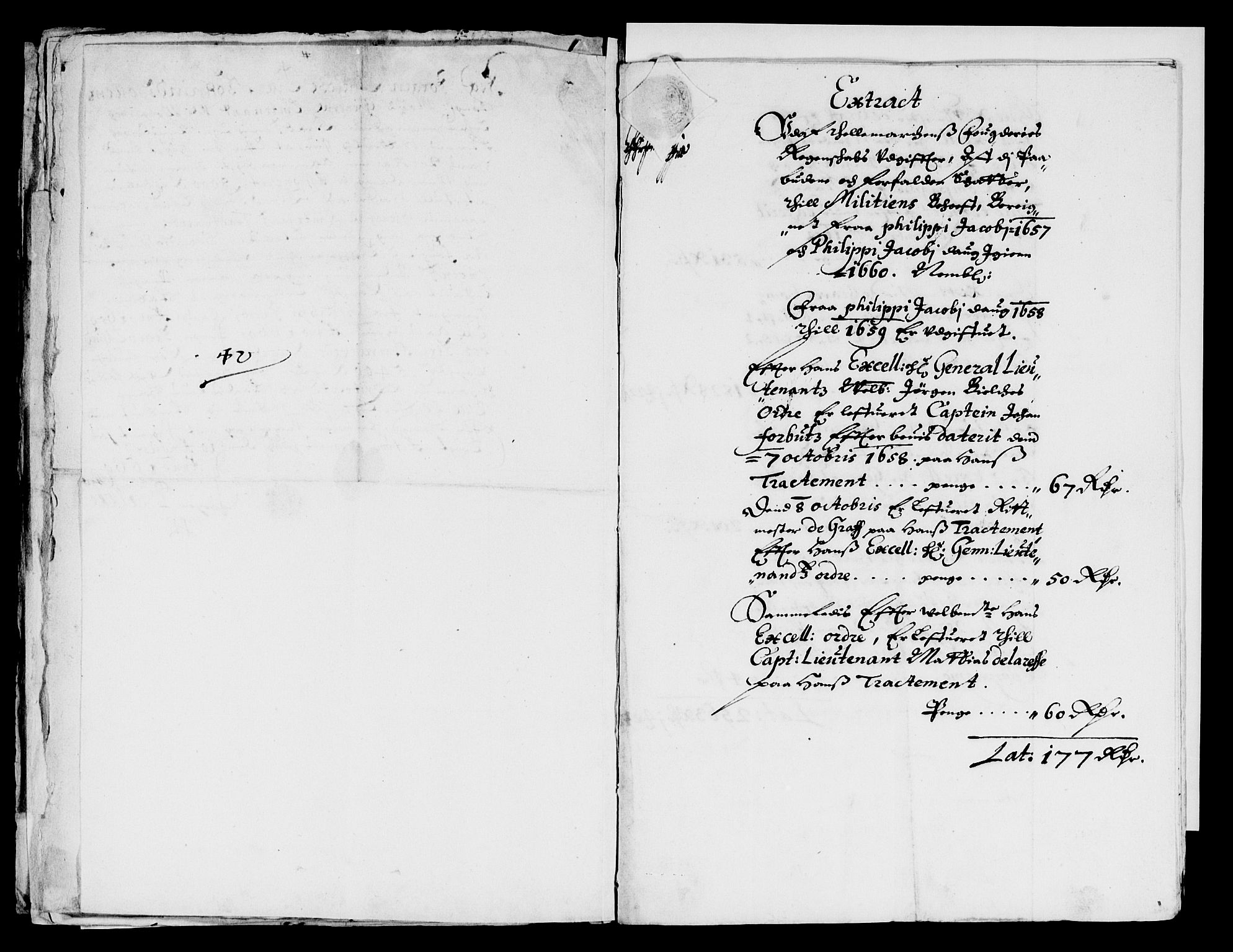 Rentekammeret inntil 1814, Reviderte regnskaper, Lensregnskaper, AV/RA-EA-5023/R/Rb/Rbp/L0047: Bratsberg len, 1659-1662