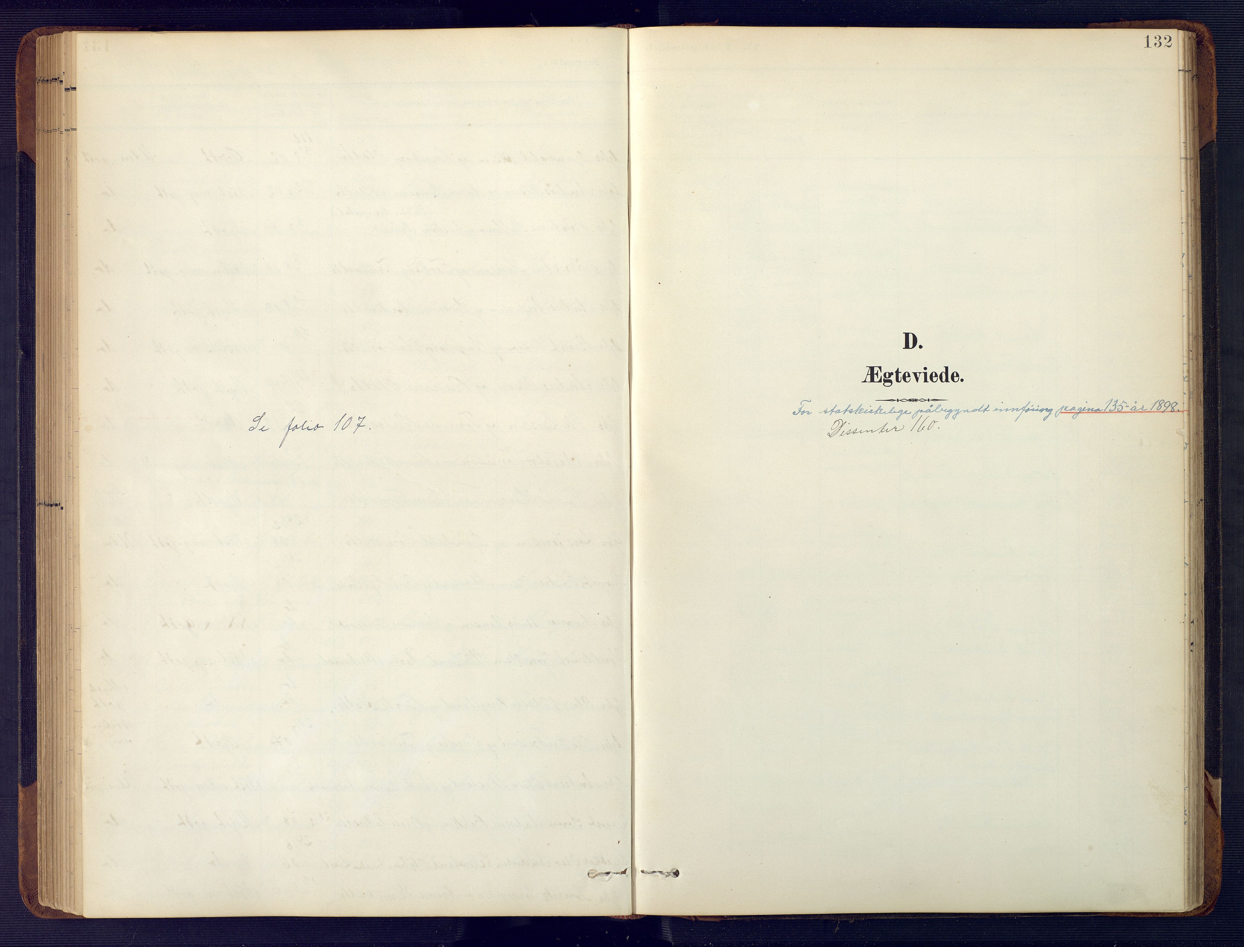 Vennesla sokneprestkontor, SAK/1111-0045/Fb/Fbc/L0003: Parish register (copy) no. B 3, 1895-1946, p. 132