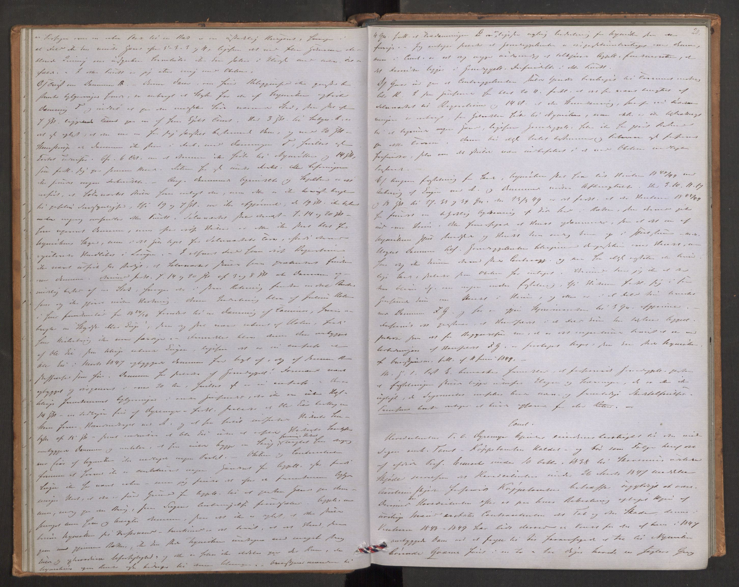 Høyesterett, AV/RA-S-1002/E/Eb/Ebb/L0047/0002: Voteringsprotokoller / Voteringsprotokoll, 1855, p. 19b-20a