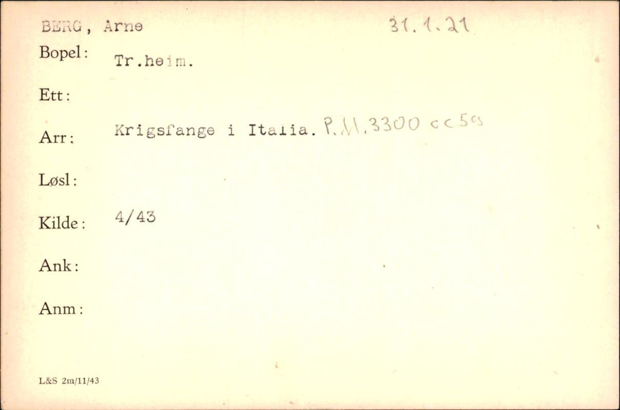 Forsvaret, Forsvarets krigshistoriske avdeling, AV/RA-RAFA-2017/Y/Yf/L0200: II-C-11-2102  -  Norske krigsfanger i Tyskland, 1940-1945, p. 73